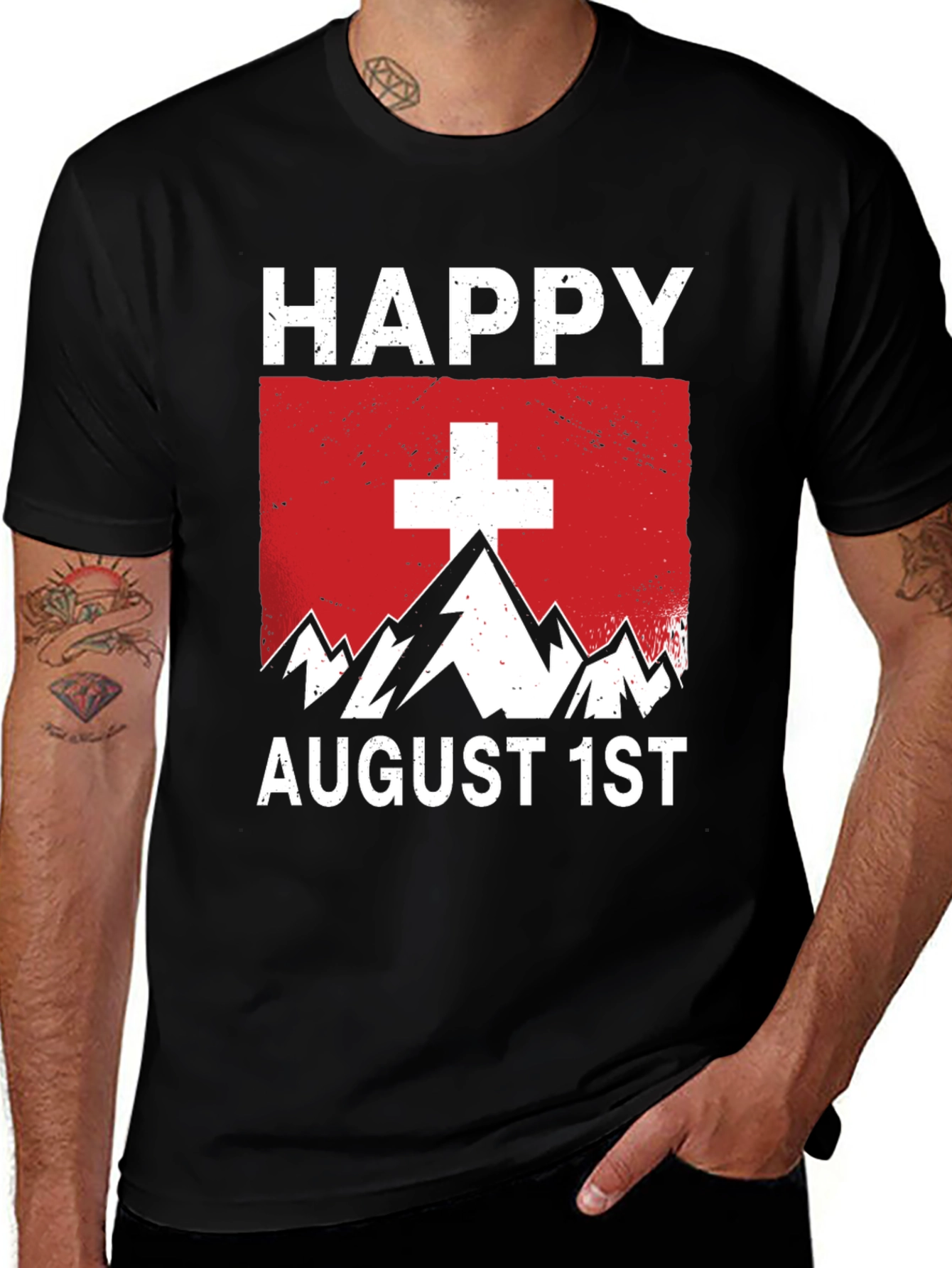 Happy August 1st Switzerland T-Shirt