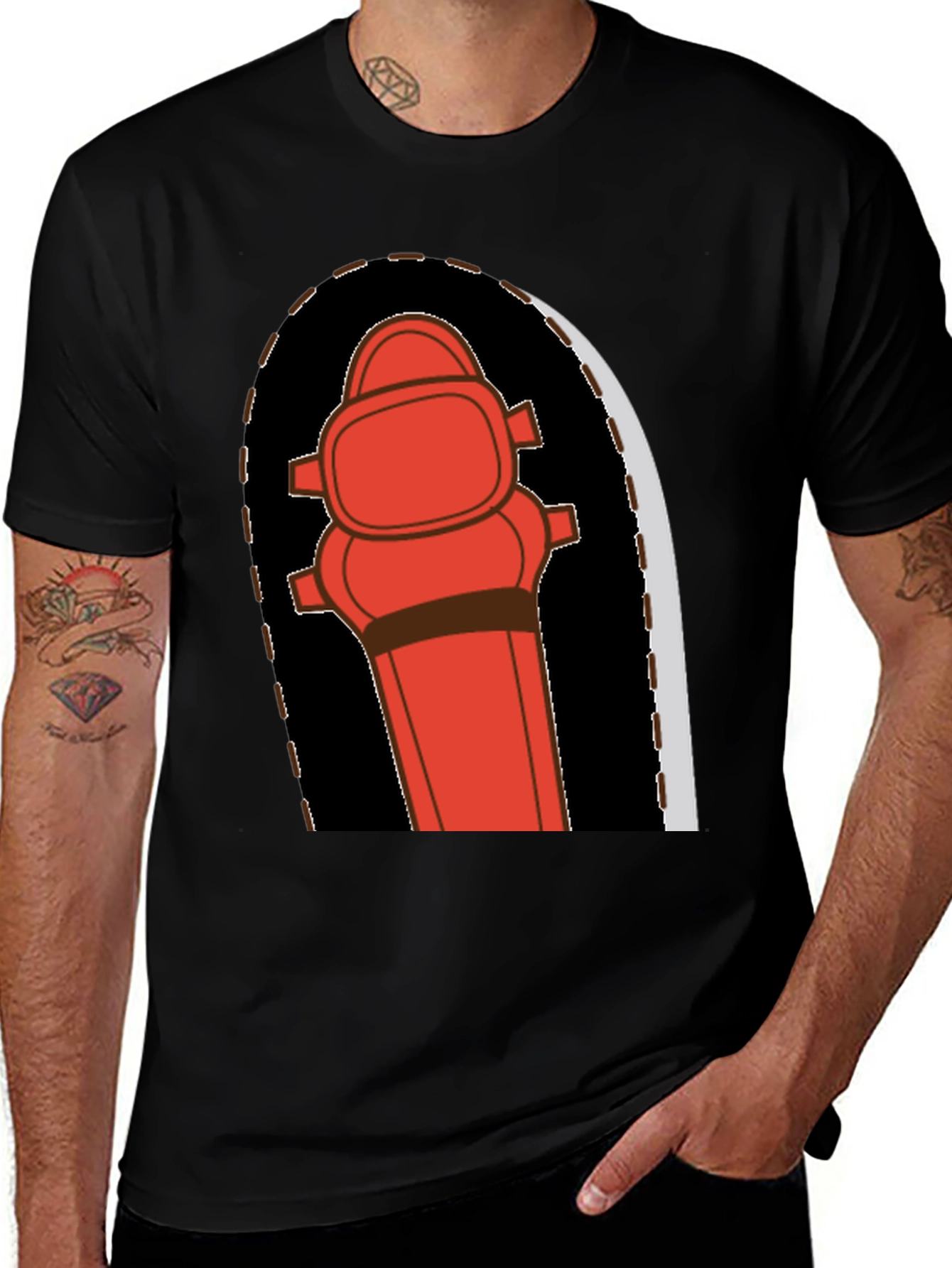 Variant 30 of Fire Hydrant Graphic Tee - Bold Novelty Design