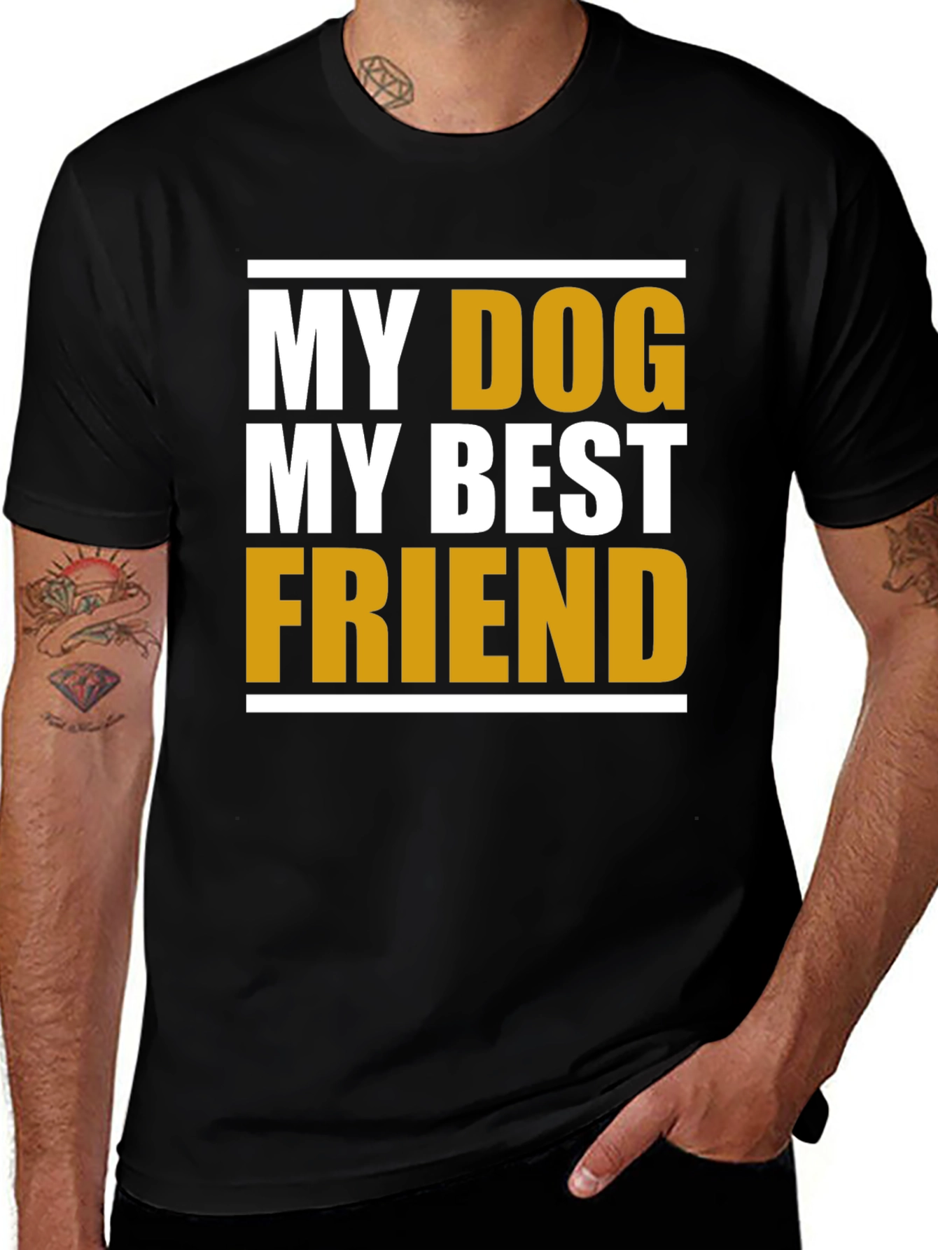 Variant 29 of My Dog My Best Friend Graphic T-Shirt