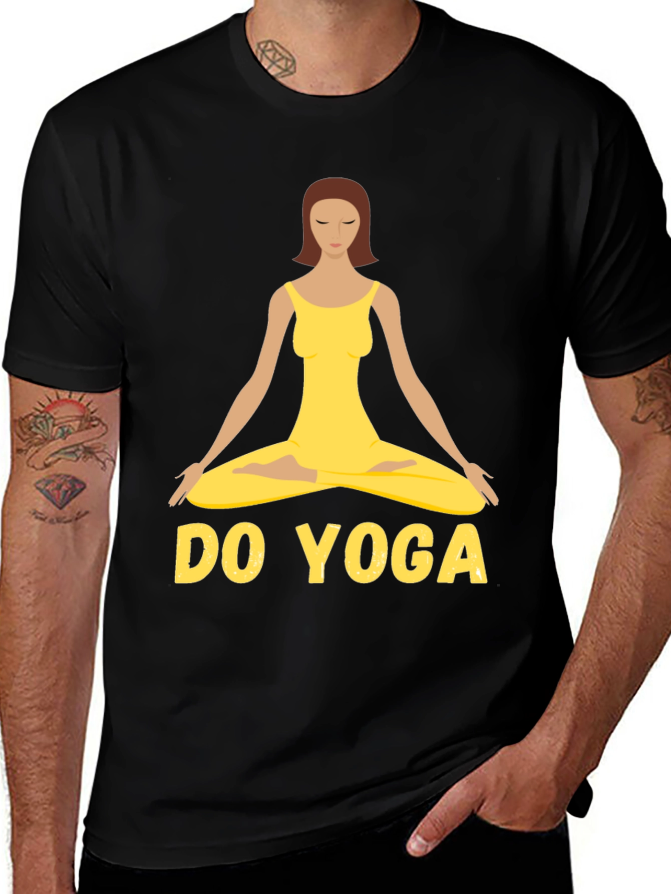 Variant 25 of Do Yoga Graphic T-Shirt