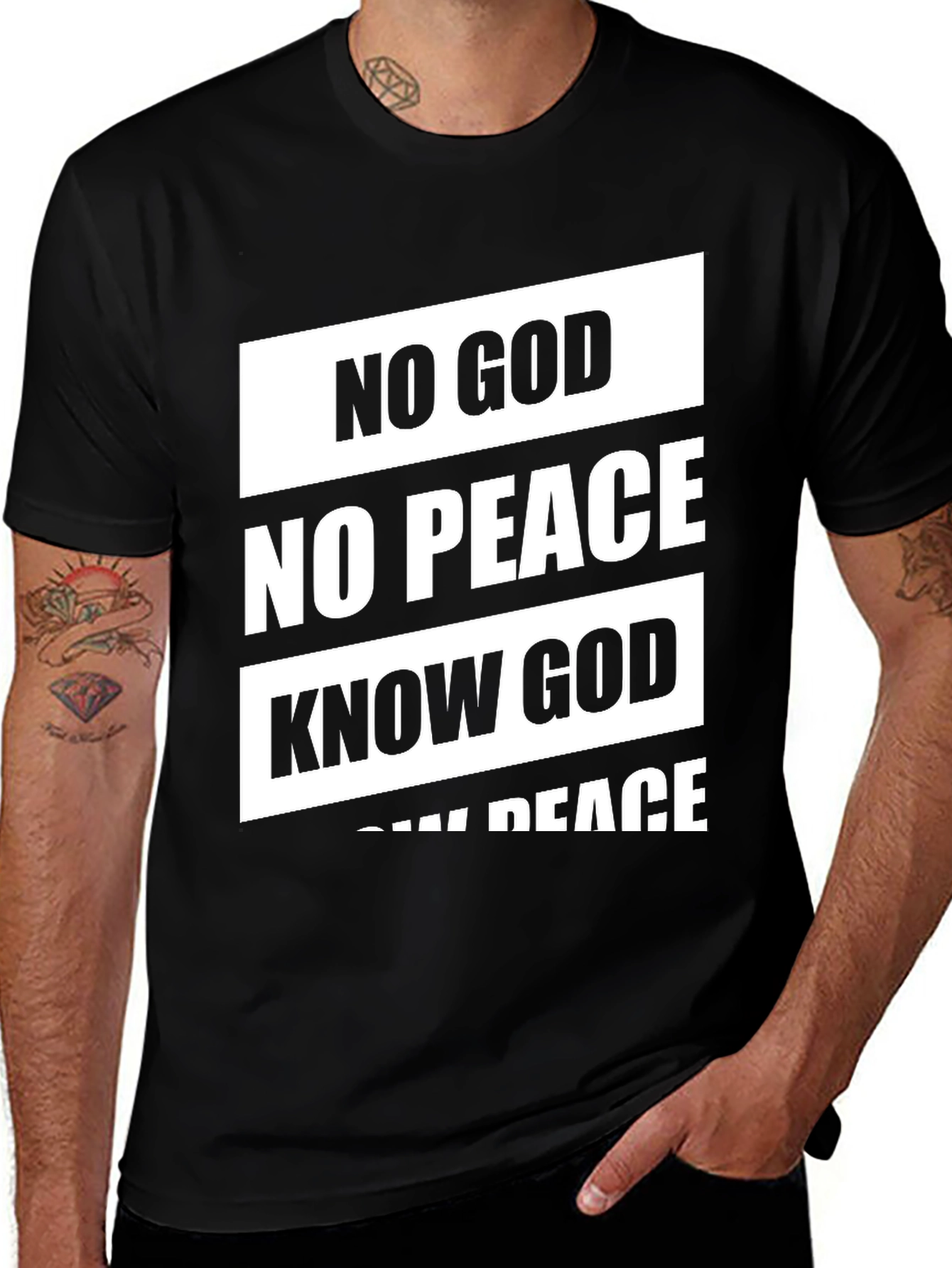 Variant 24 of No God No Peace T-Shirt