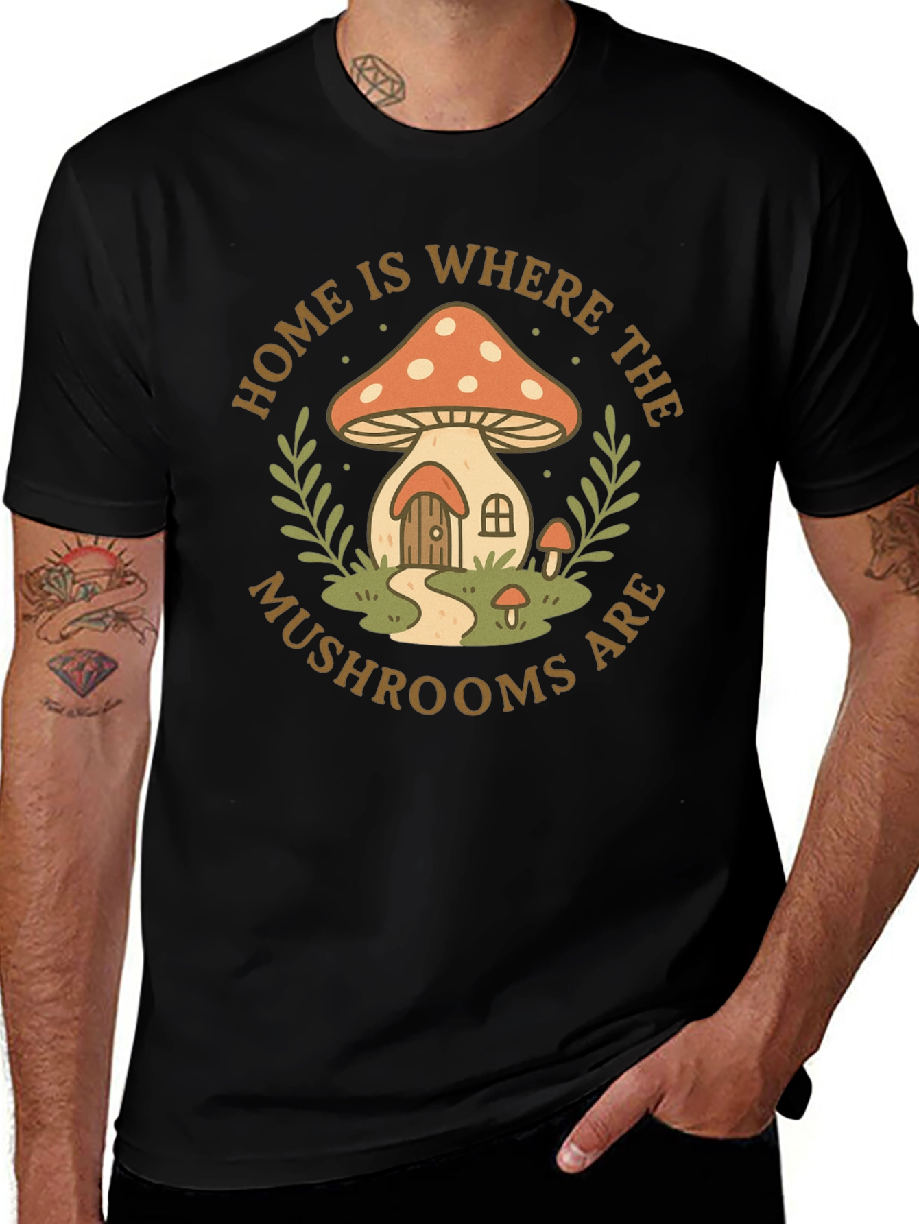 Mushroom Home T-Shirt