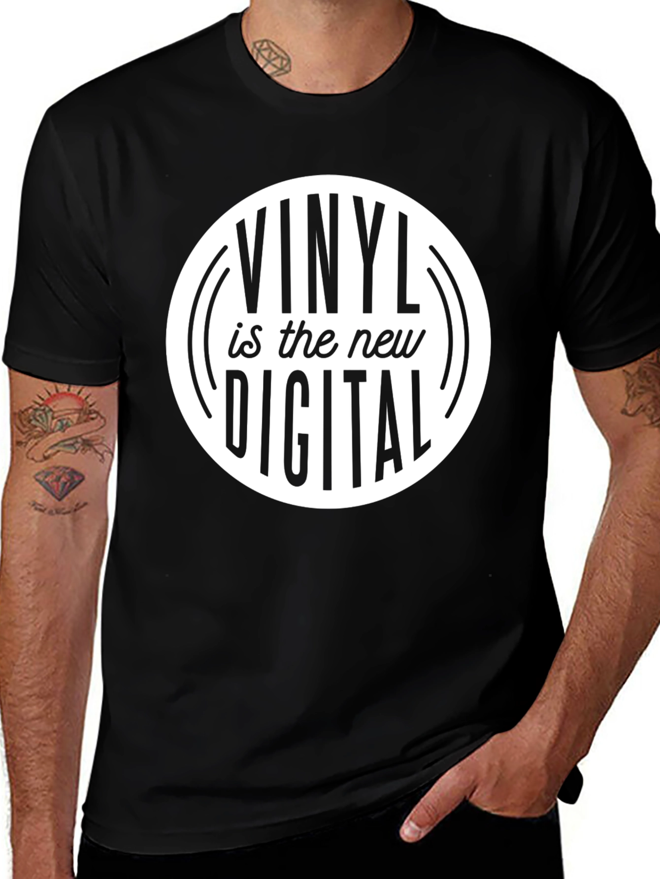 Variant 27 of Vinyl is the New Digital Graphic Tee