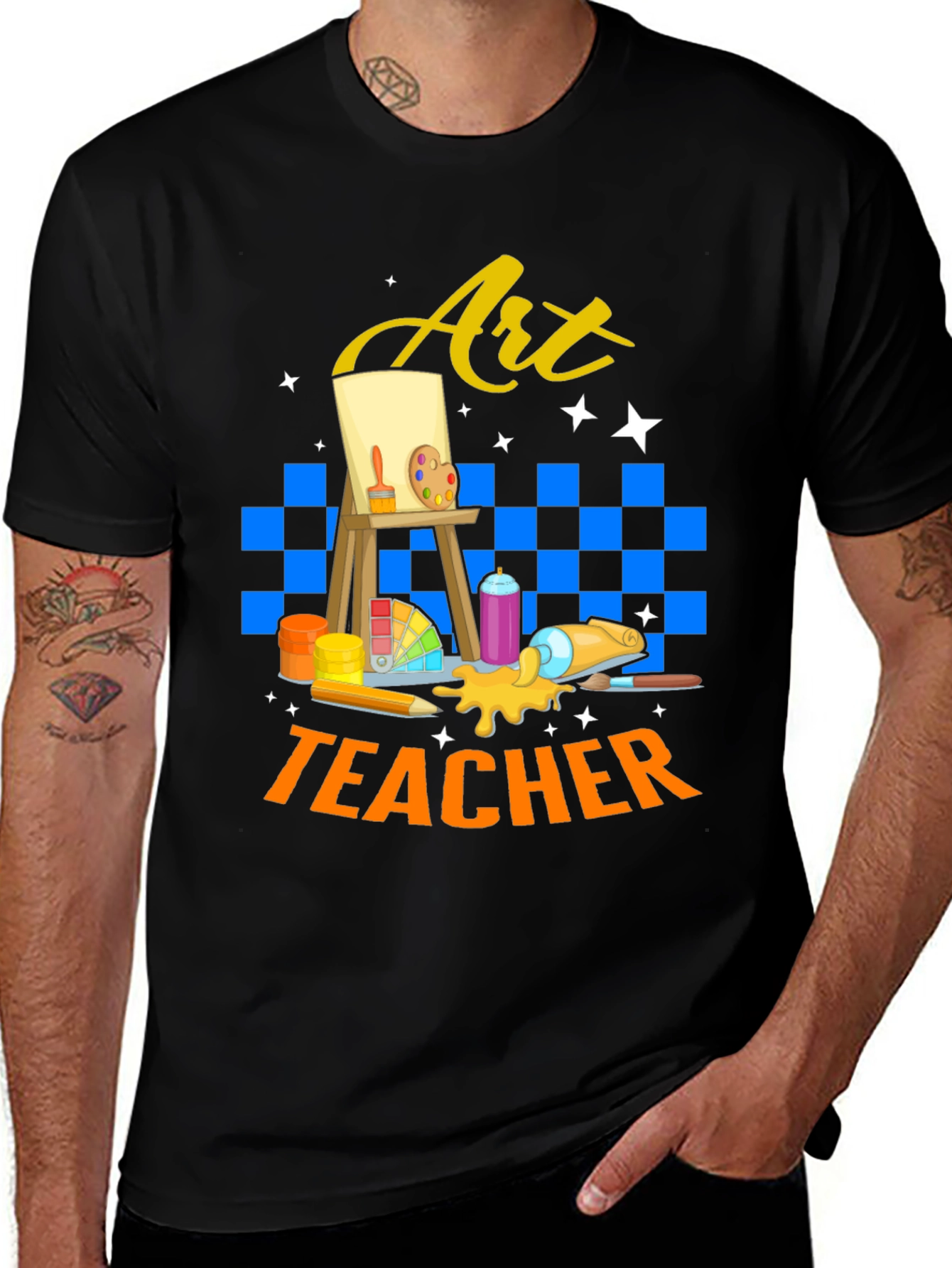 Variant 11 of Art Teacher Graphic T-Shirt