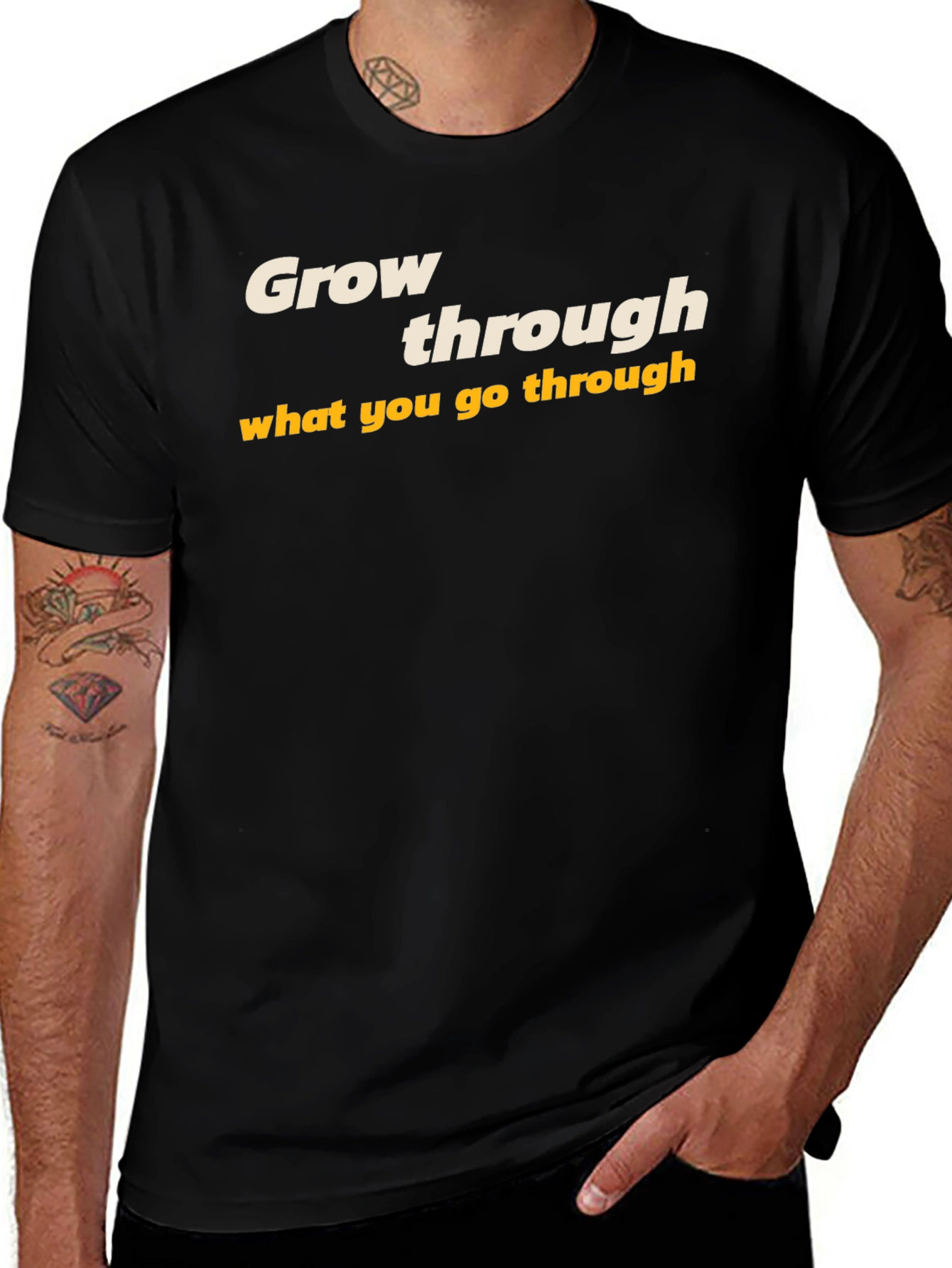 Variant 4 of Grow Through What You Go Through T-Shirt