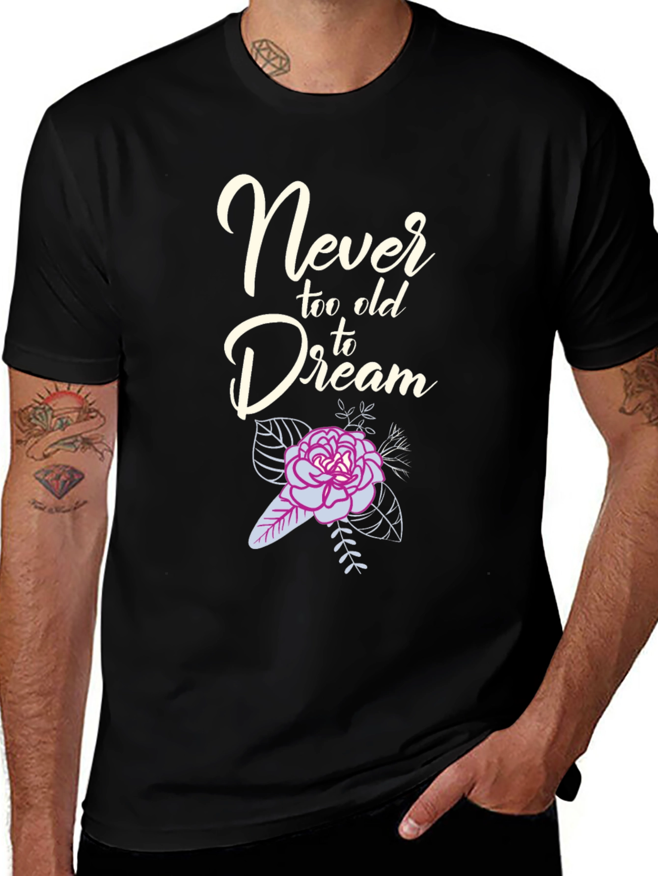 Variant 25 of Never Too Old to Dream Graphic Tee