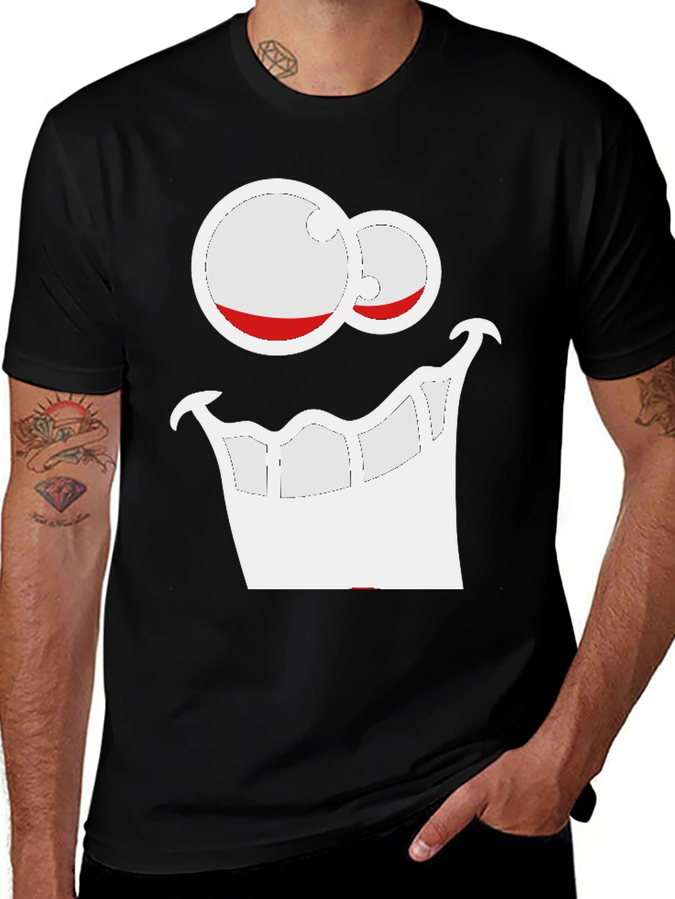 Variant 21 of Cartoon Face Graphic T-Shirt