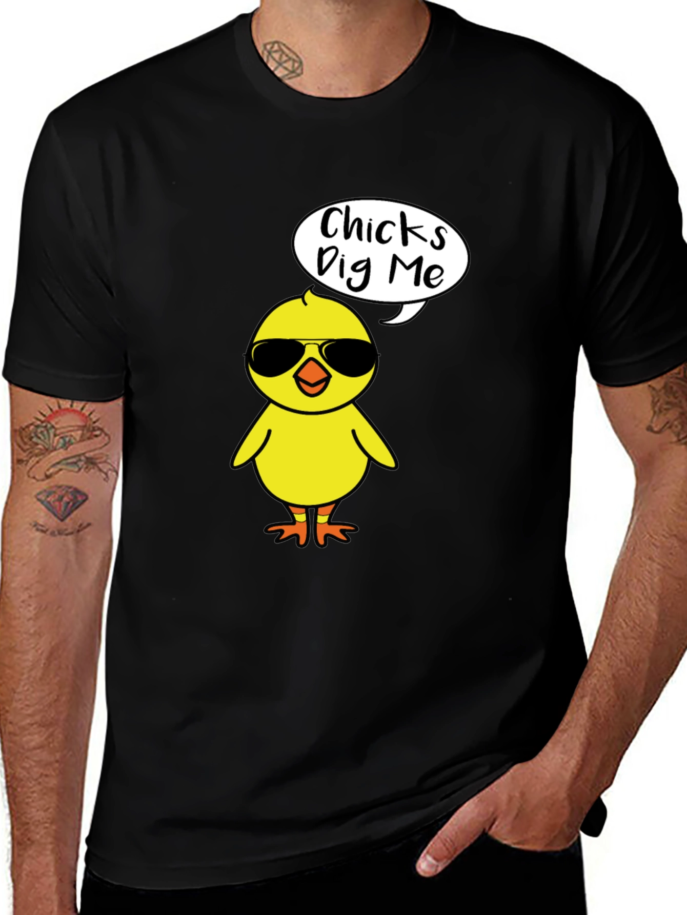 Variant 10 of Funny Chicks Dig Me Easter T-Shirt