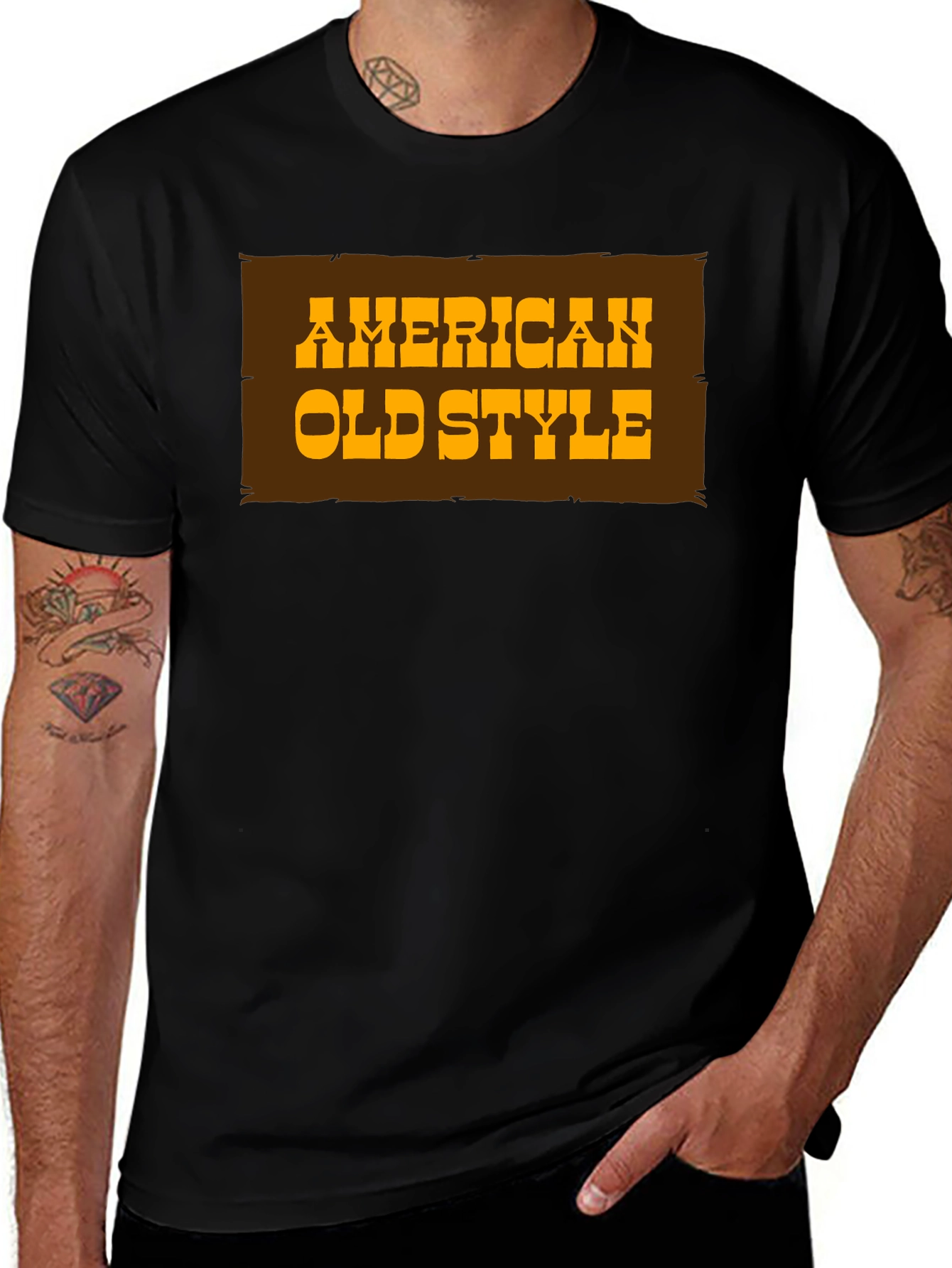 Variant 18 of American Old Style Graphic T-Shirt