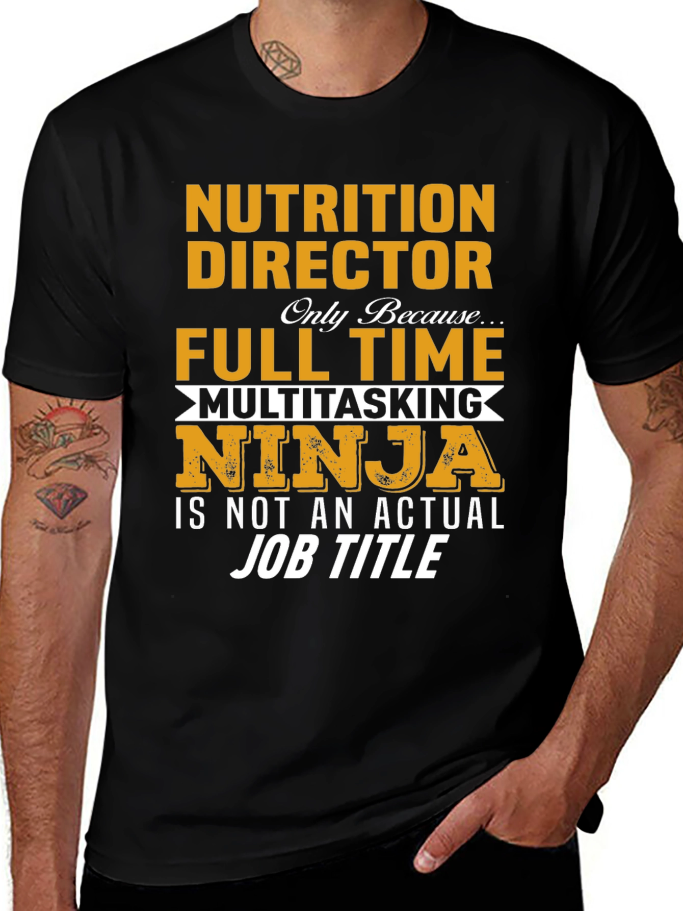 Nutrition Director Full Time Ninja T-Shirt