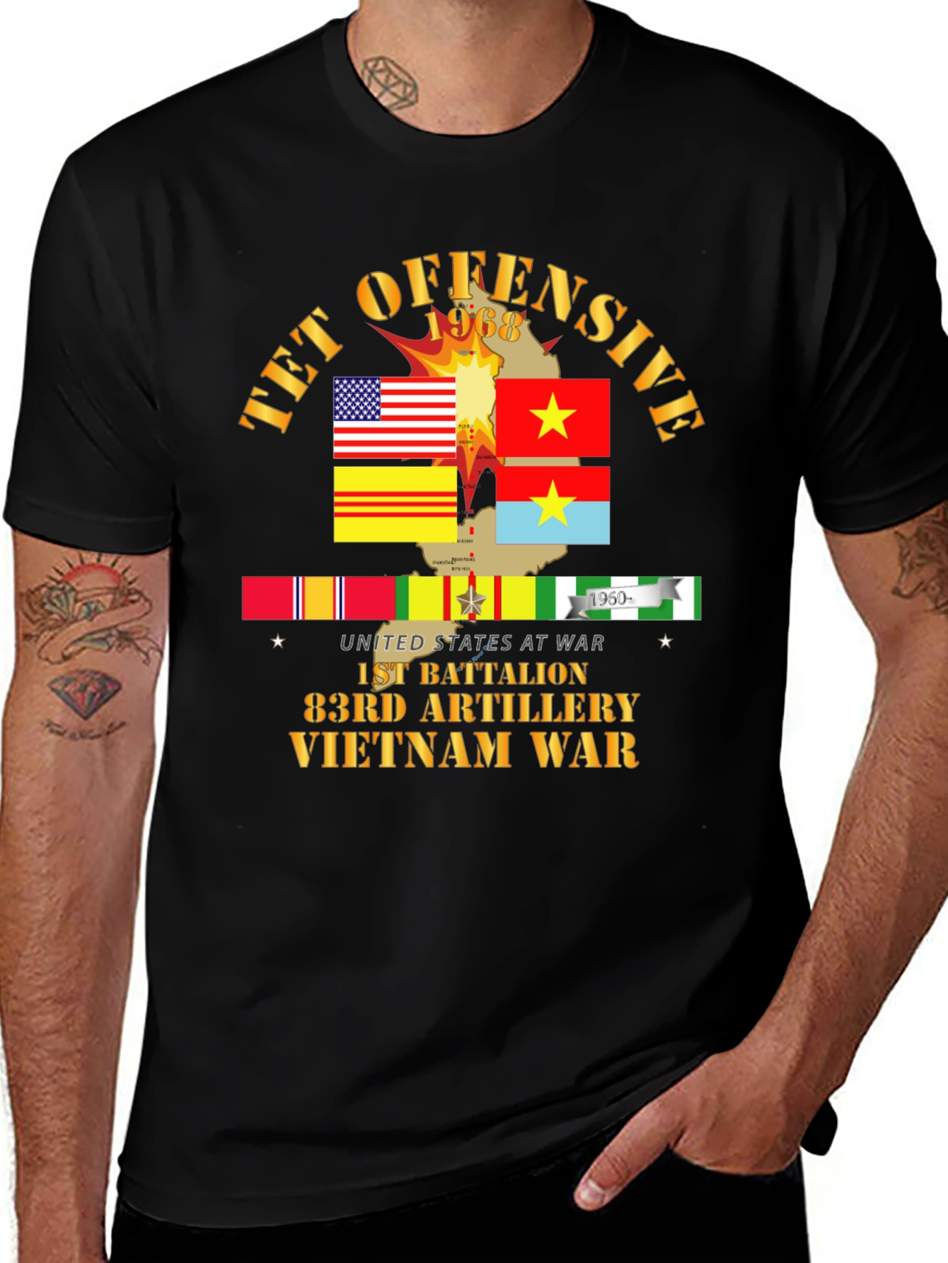 Tet Offensive Vietnam War T-Shirt