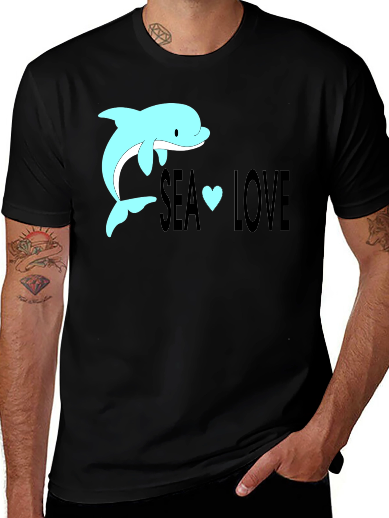 Variant 26 of Sea Love Dolphin T-Shirt