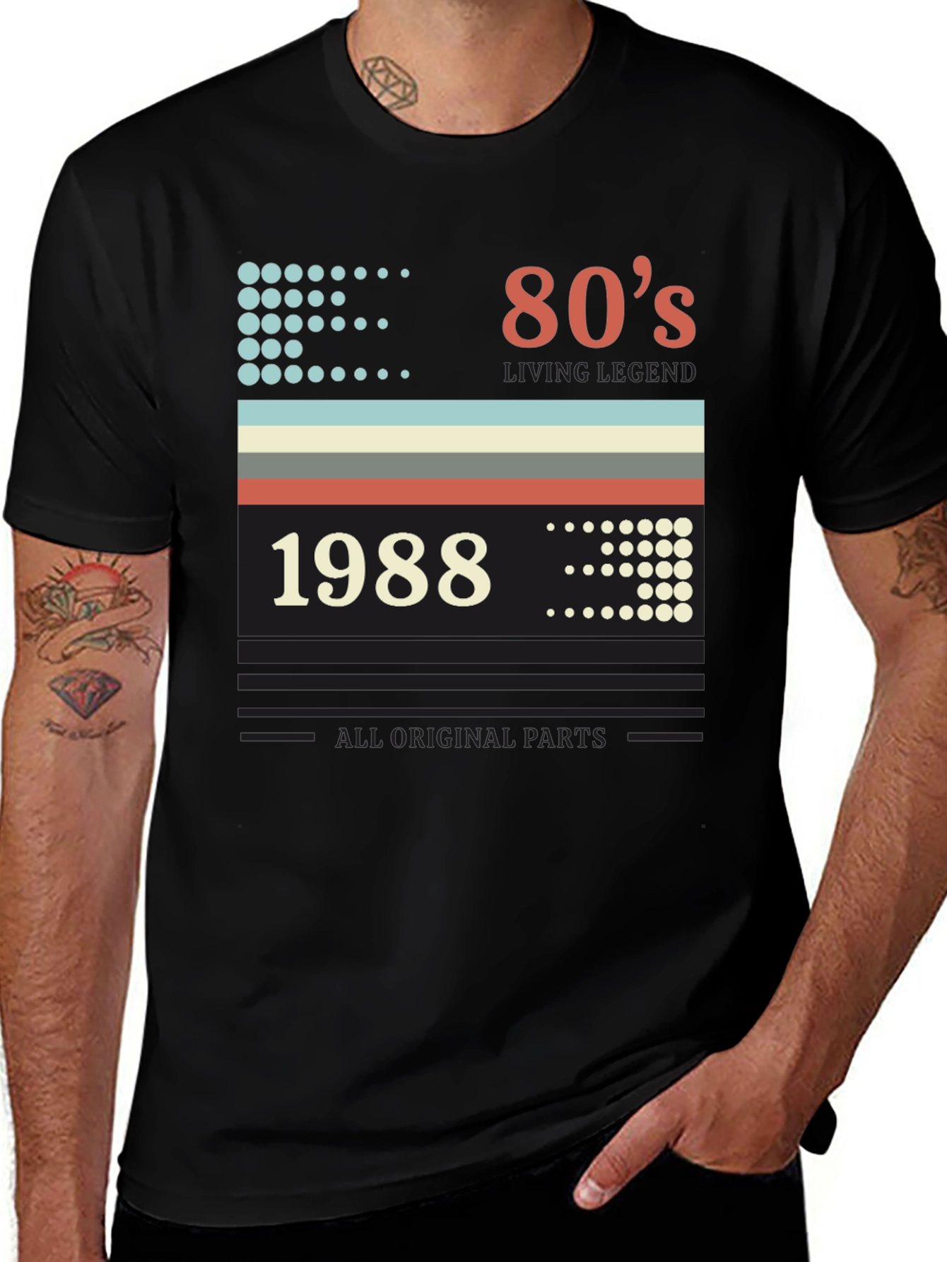 Variant 17 of Vintage 1988 80s Legend T-Shirt