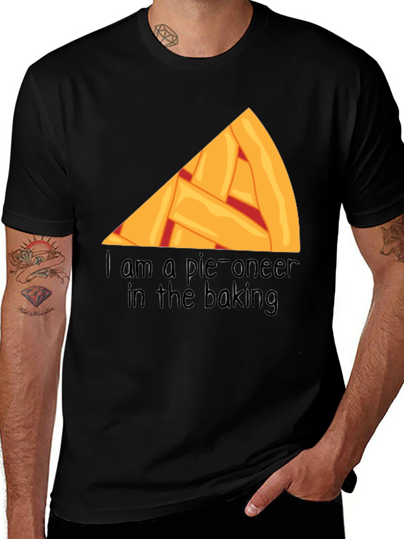 Variant 21 of Pie-oneer Funny Baking Graphic T-Shirt