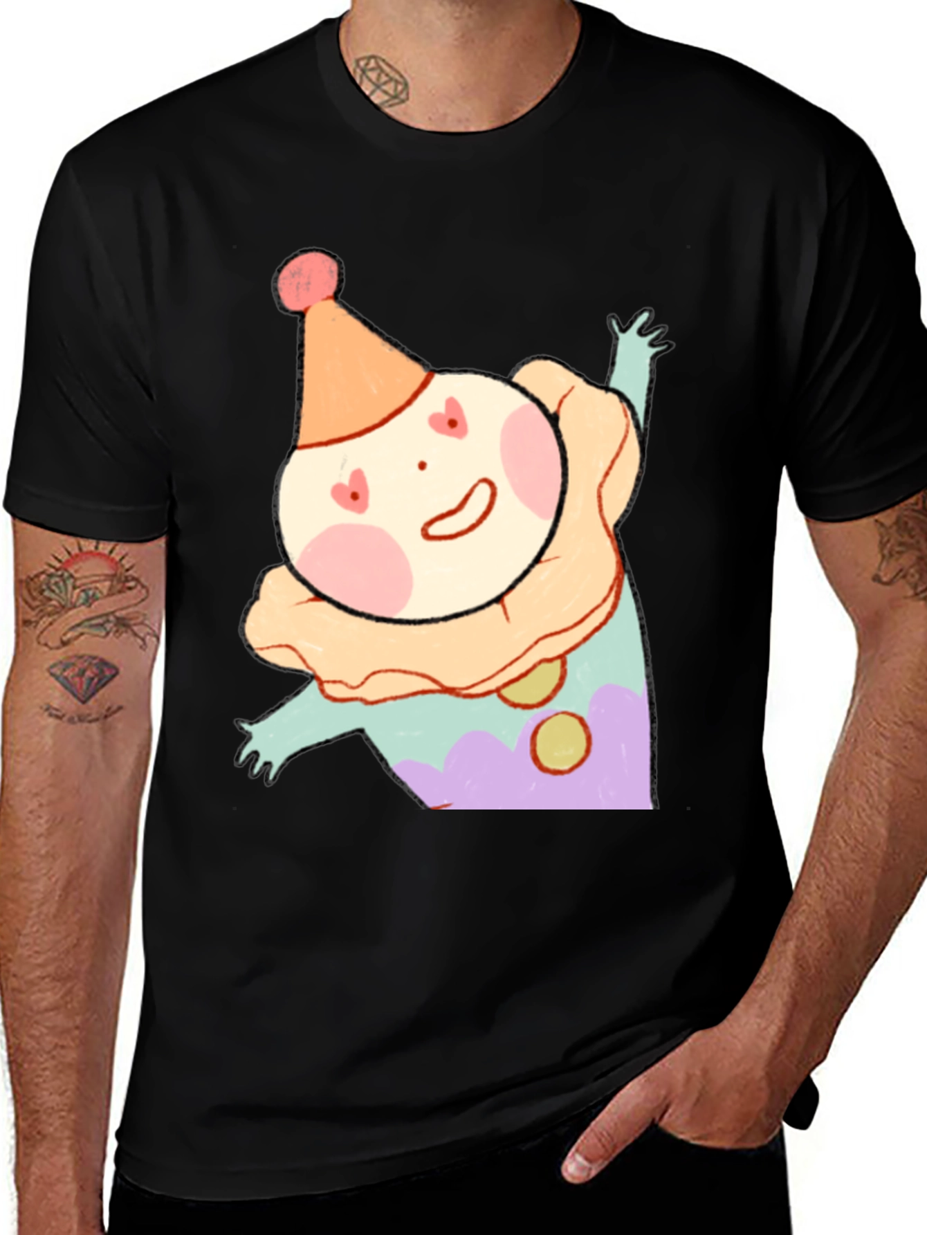 Variant 6 of Clown Graphic T-Shirt