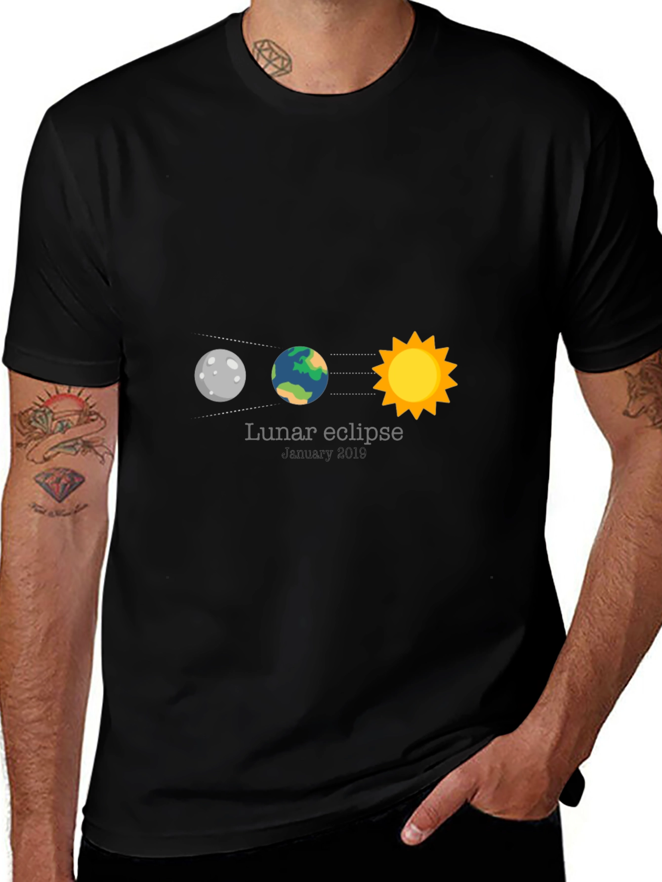 Lunar Eclipse T-Shirt - January 2019