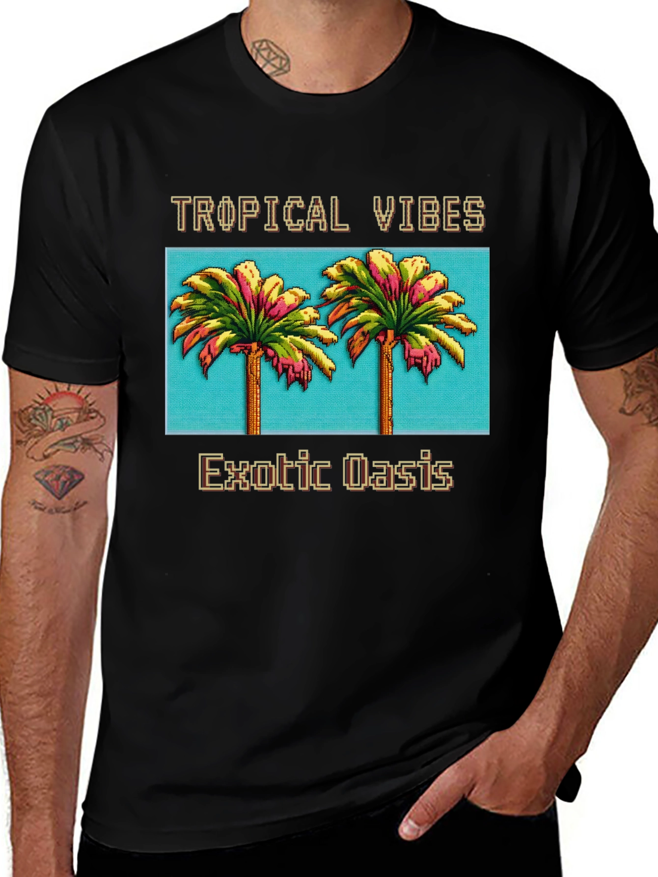 Tropical Vibes Oasis T-Shirt