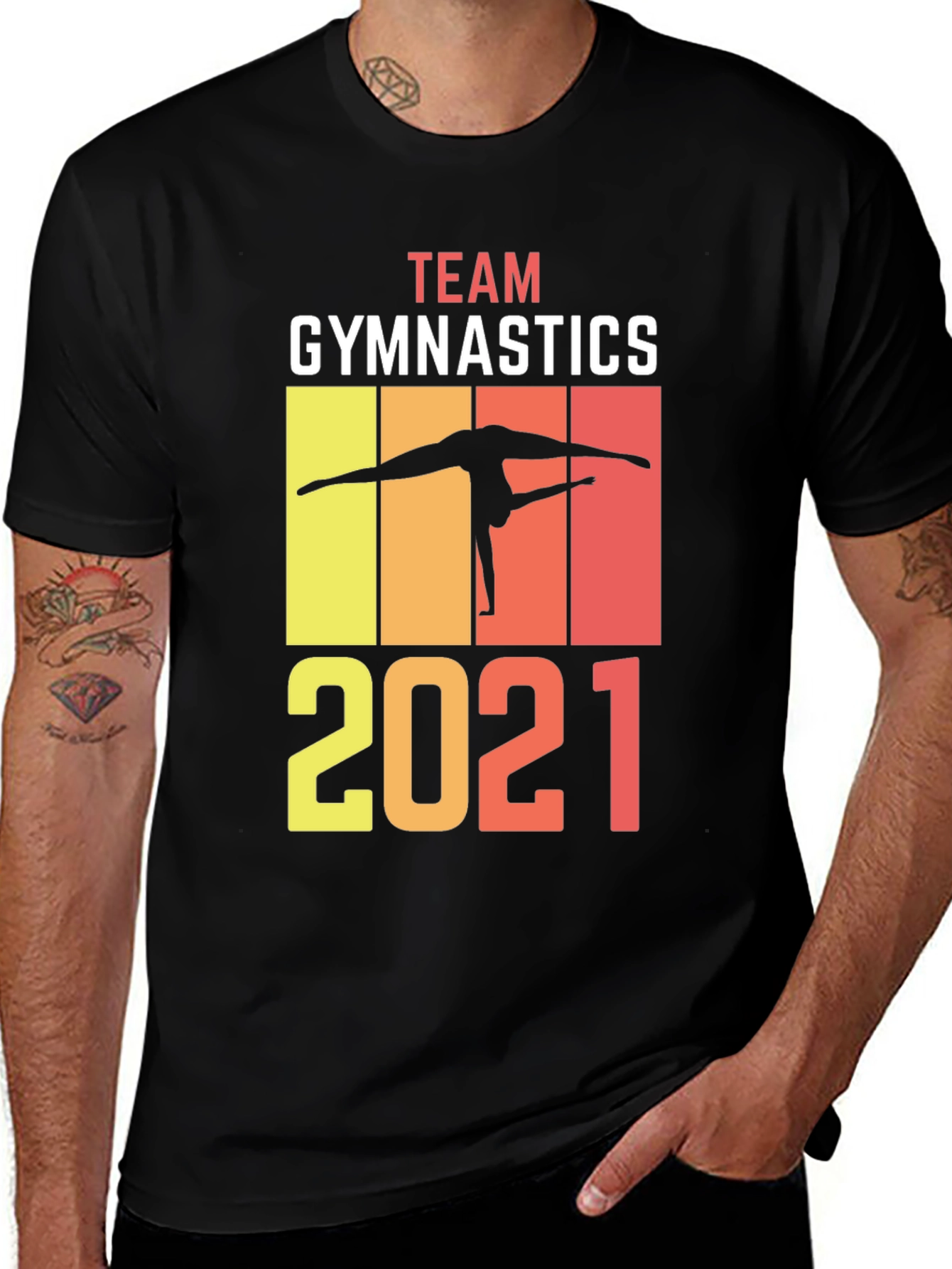 Variant 28 of Team Gymnastics 2021 T-Shirt