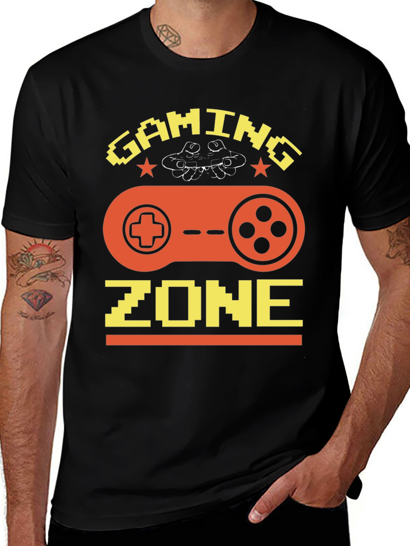 Variant 19 of Gaming Zone T-Shirt - Gamer Graphic Tee