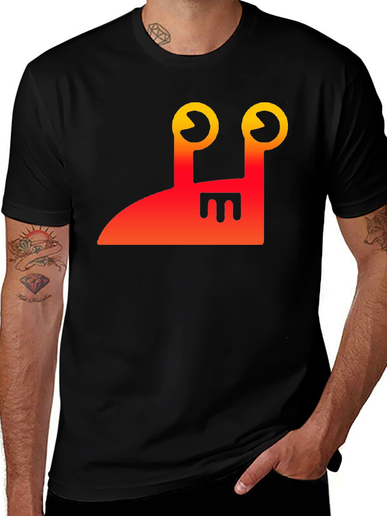 Variant 7 of Funky Alien Graphic T-Shirt - Unique Design