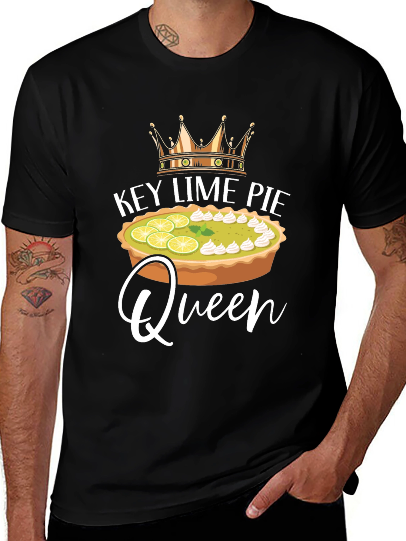 Variant 20 of Key Lime Pie Queen Graphic Tee