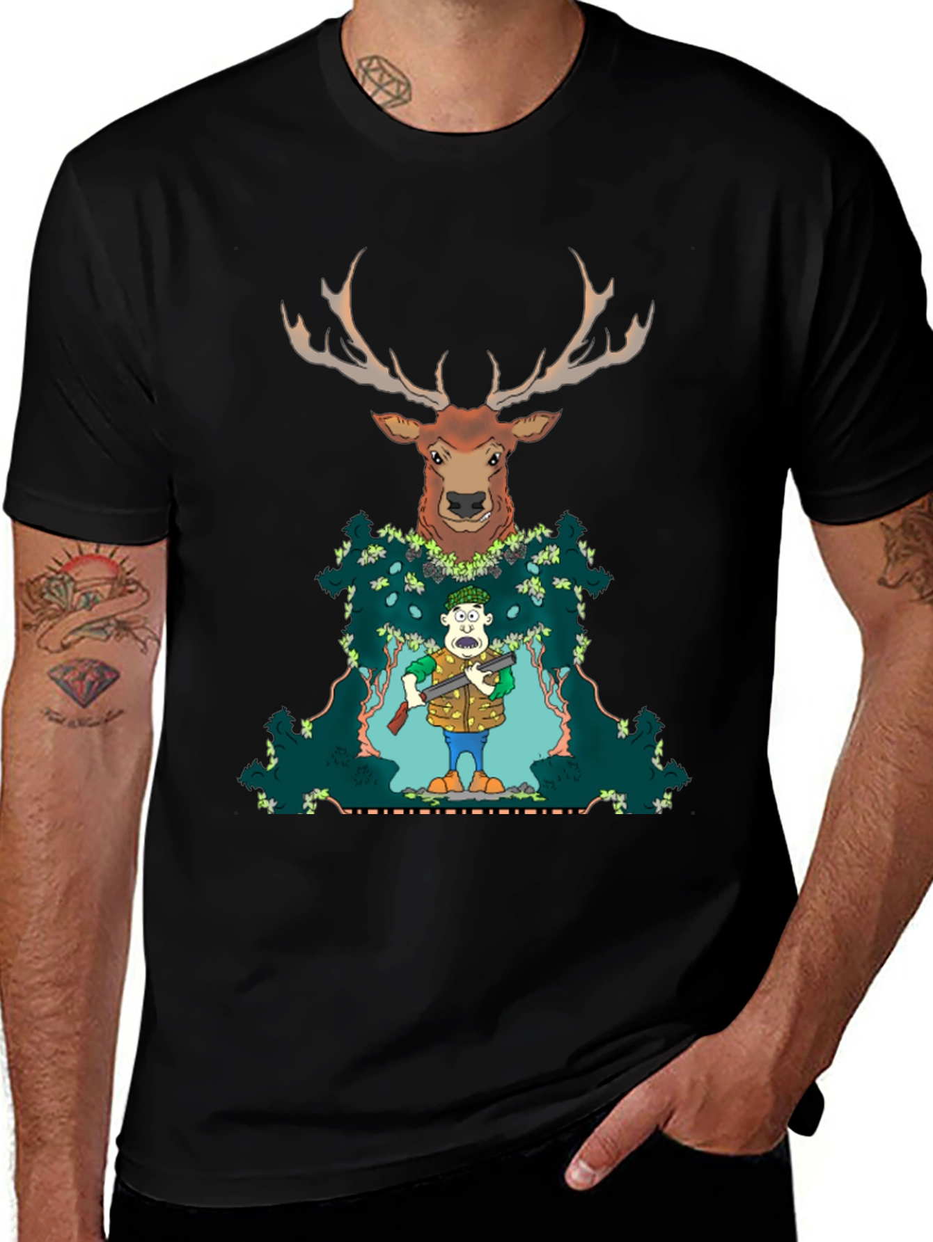 Deer Hunter Graphic T-Shirt