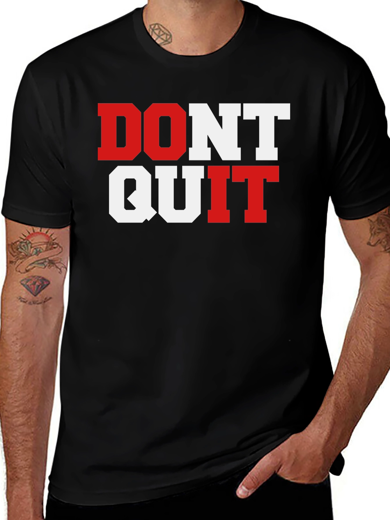 Variant 25 of Don't Quit T-Shirt - Motivational Graphic Tee