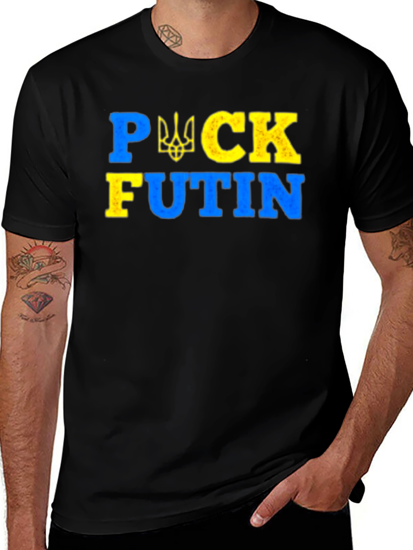 Puck Futin Ukraine Support T-Shirt