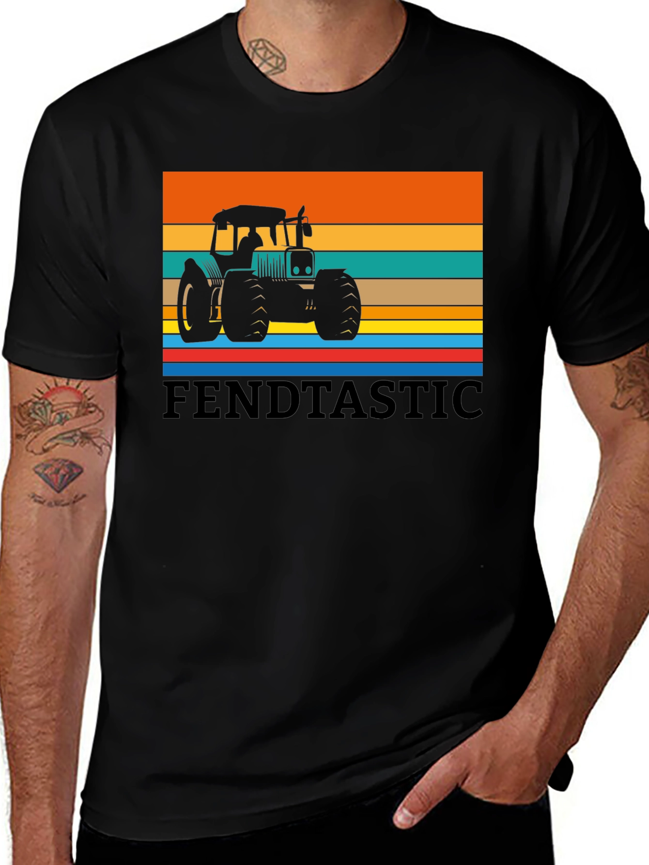 Variant 26 of Fendtastic Tractor Graphic T-Shirt