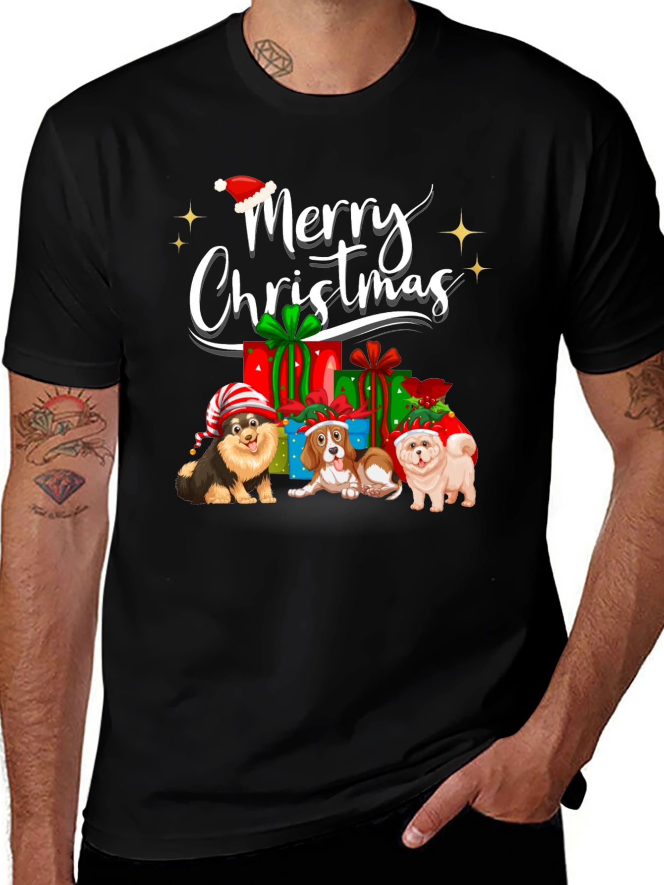 Merry Christmas Dog Lover T-Shirt
