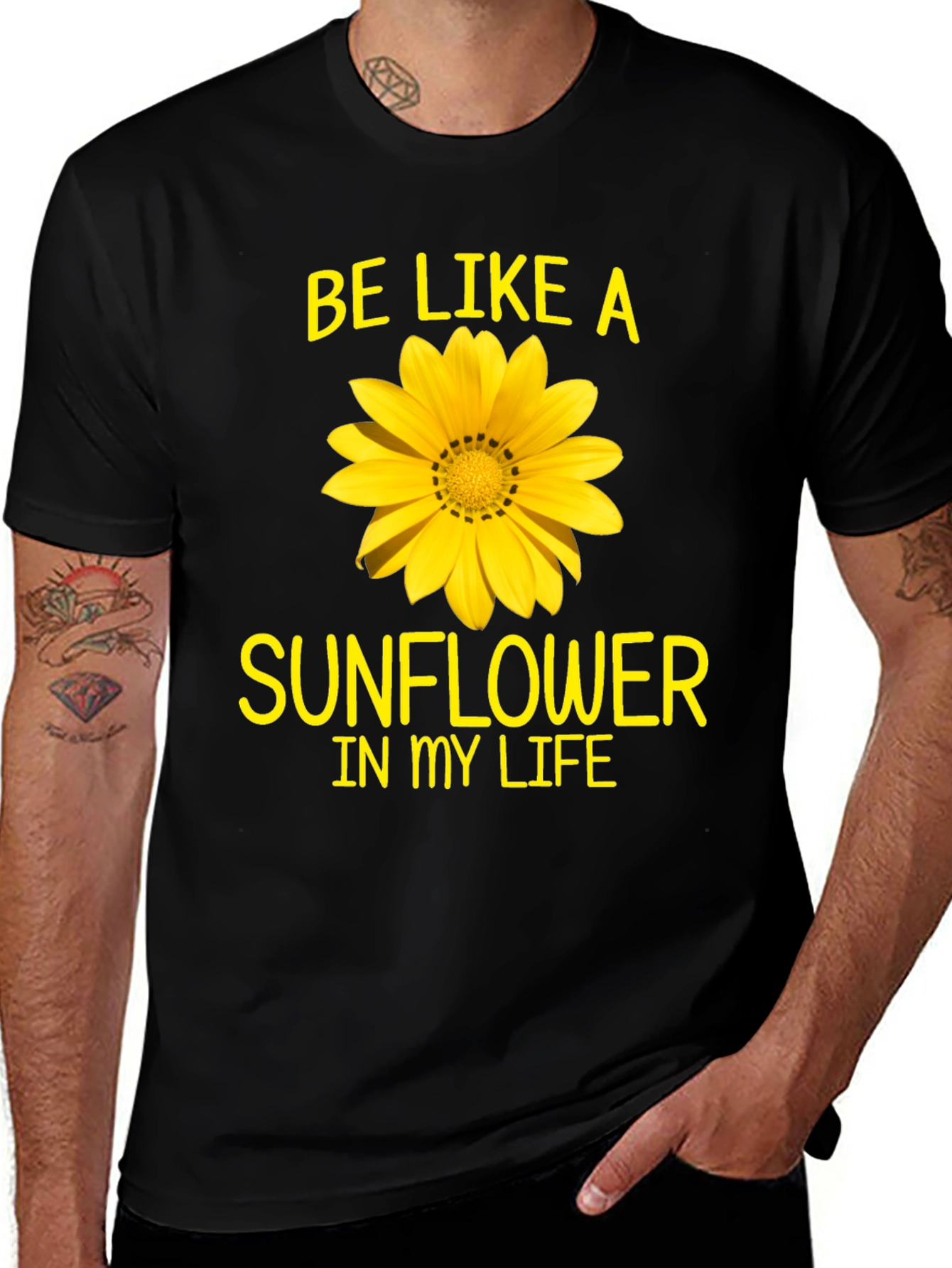 Variant 14 of Be Like A Sunflower Graphic T-Shirt