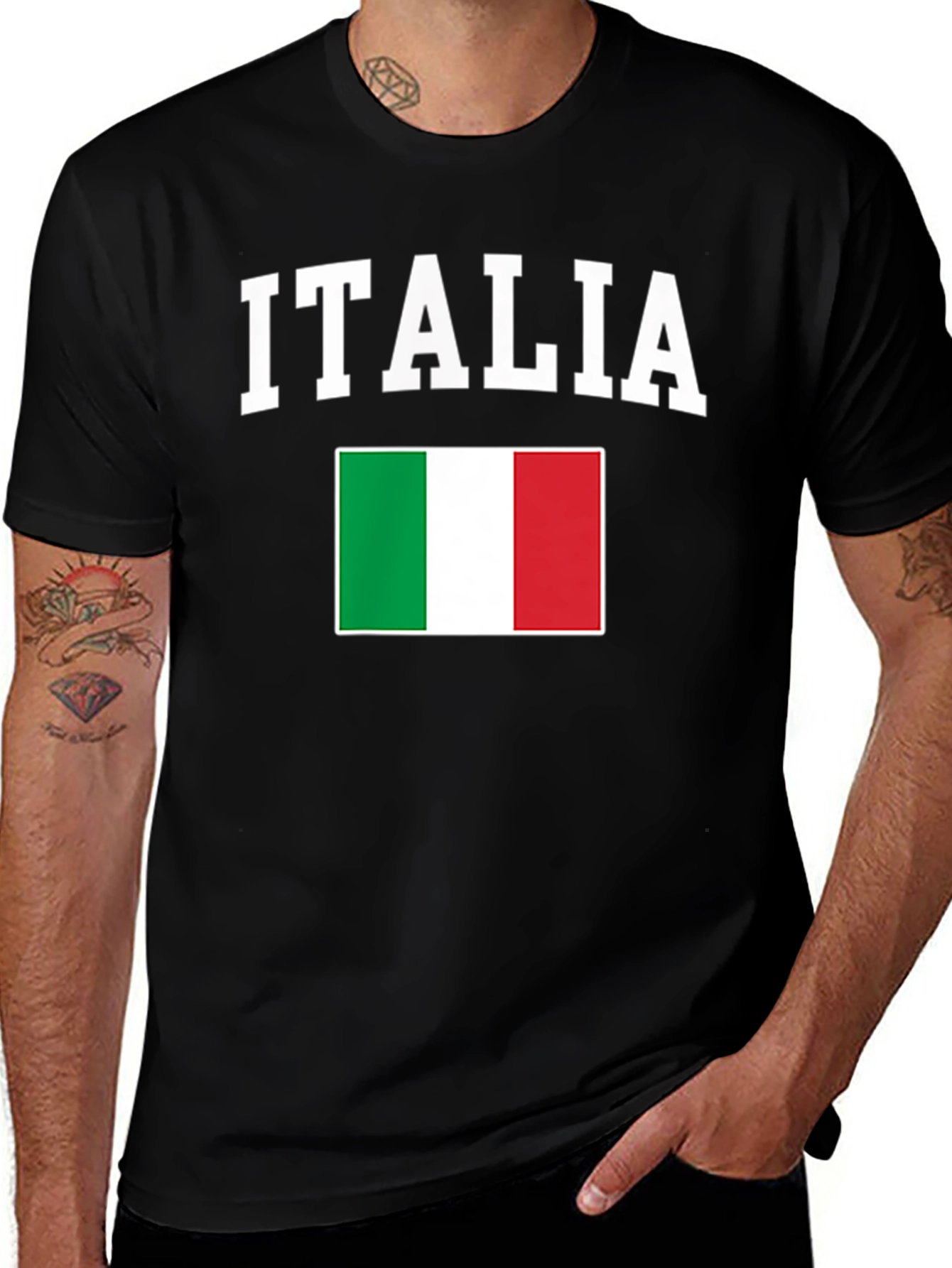 Italia Flag T-Shirt