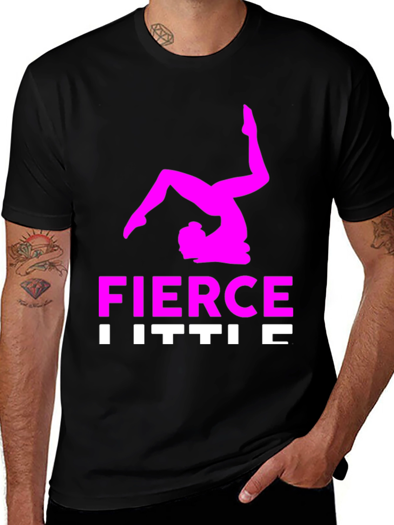 Variant 22 of Fierce Little Gymnast Graphic Tee