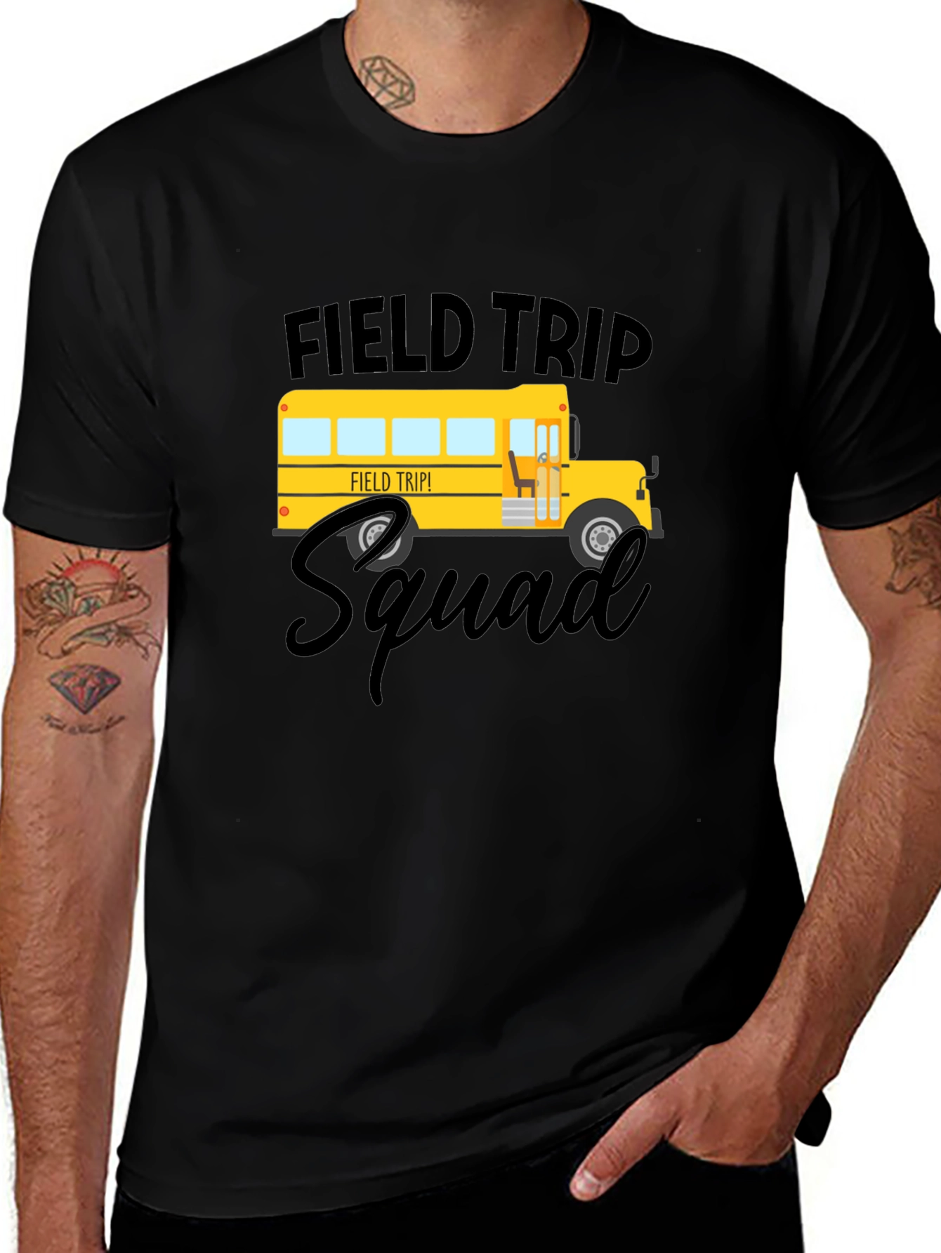Variant 20 of Field Trip Squad Graphic Tee