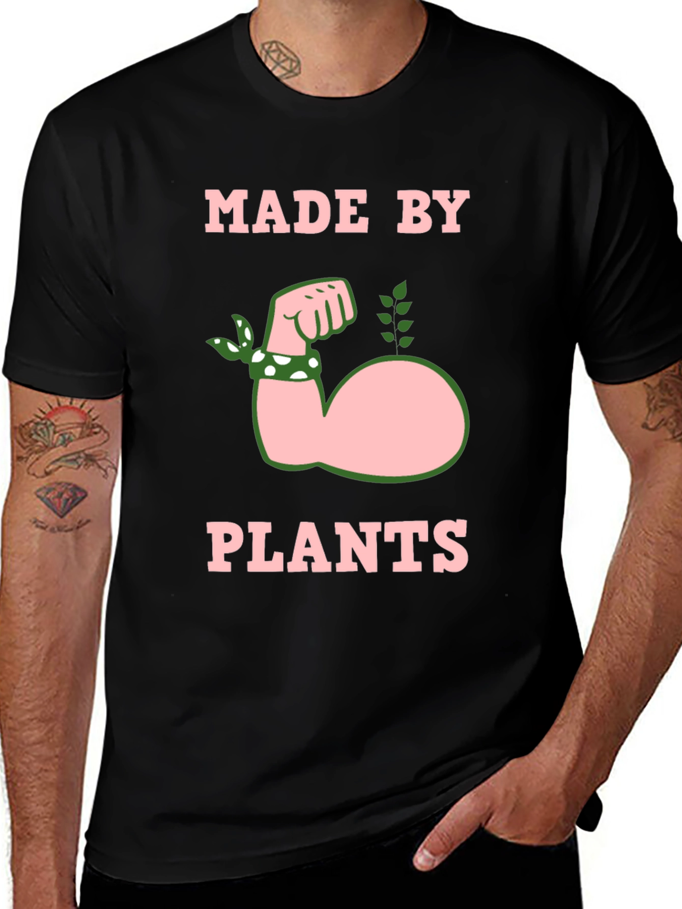 Variant 15 of Made by Plants T-Shirt - Vegan Power!