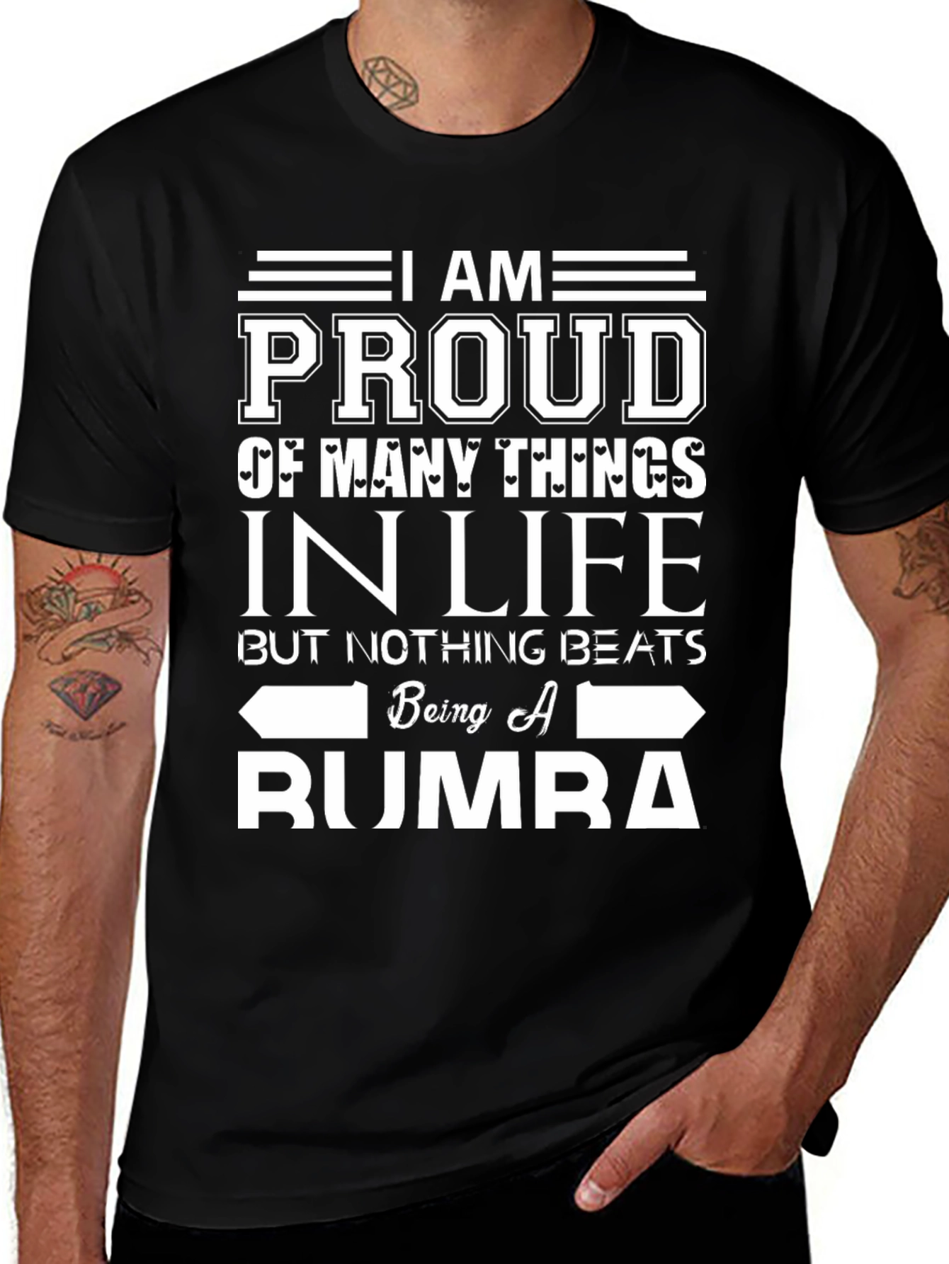 Variant 12 of Proud Bumba T-Shirt - Unique Novelty Tee