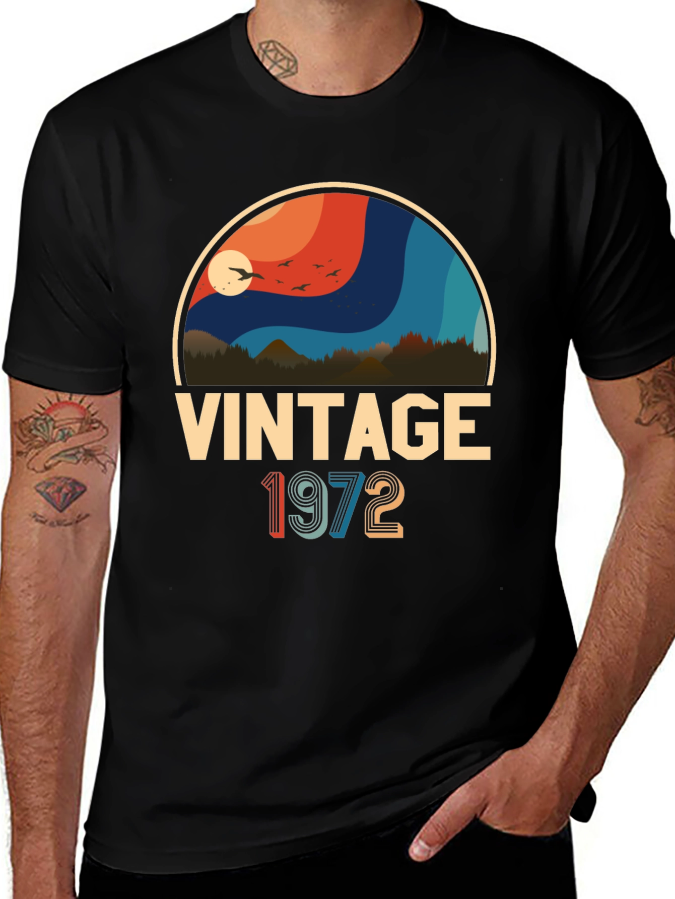 Variant 24 of Vintage 1972 Graphic T-Shirt