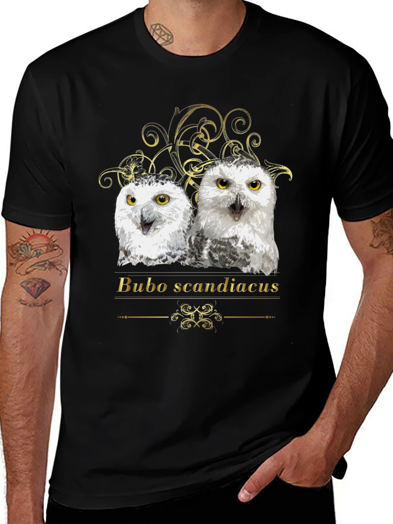 Variant 24 of Bubo Scandiacus Owl T-Shirt