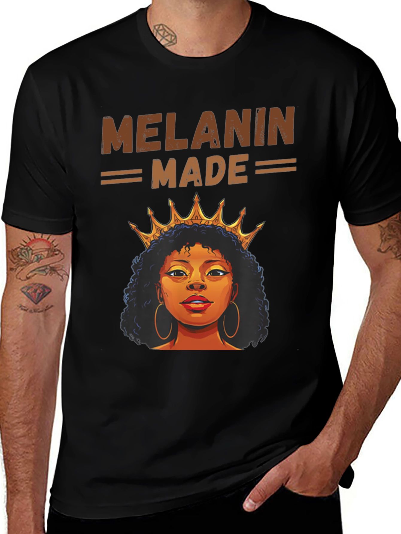 Variant 20 of Melanin Made Black Graphic Tee