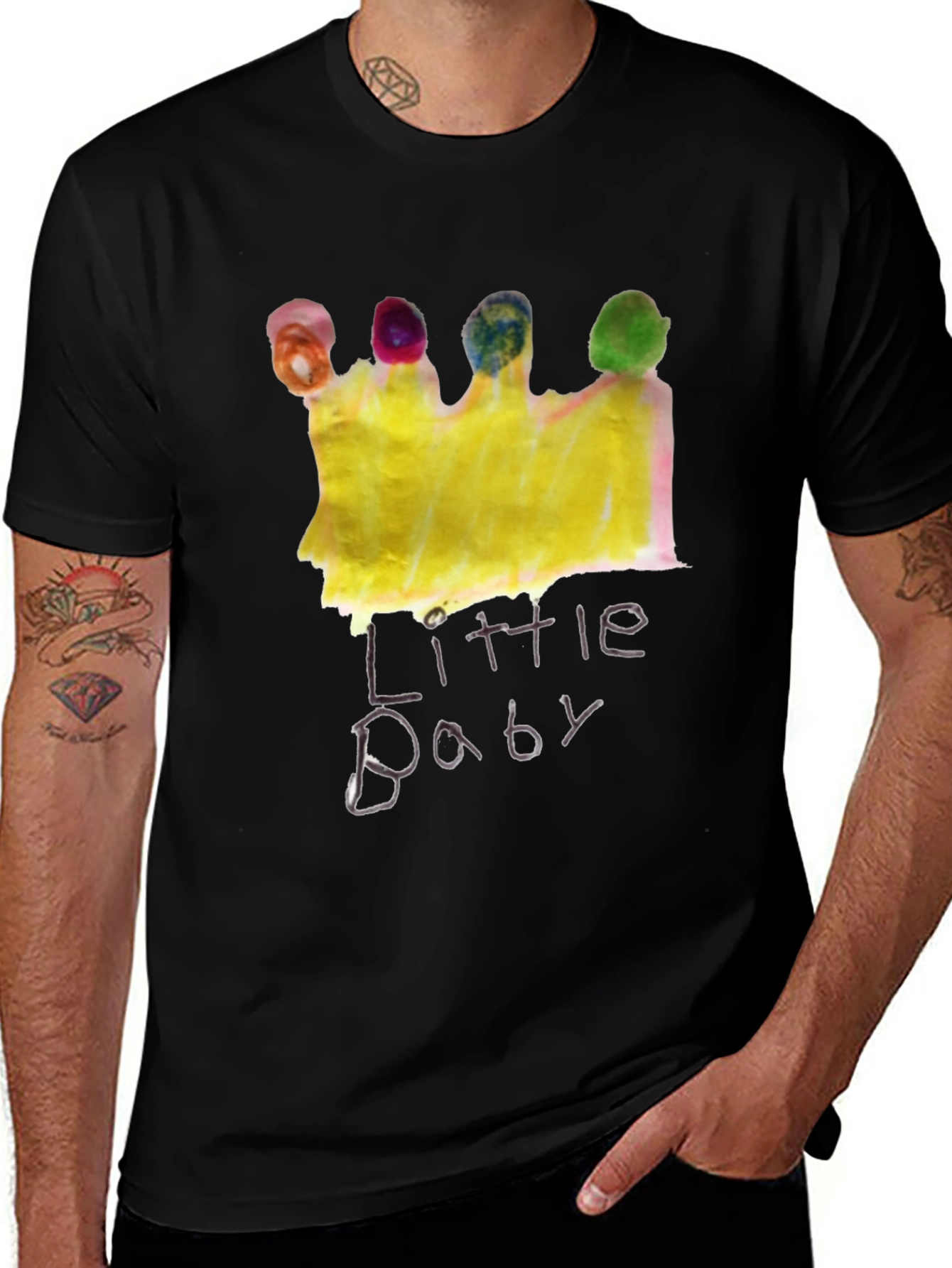 Little Baby Art Tee - Unique Graphic Print
