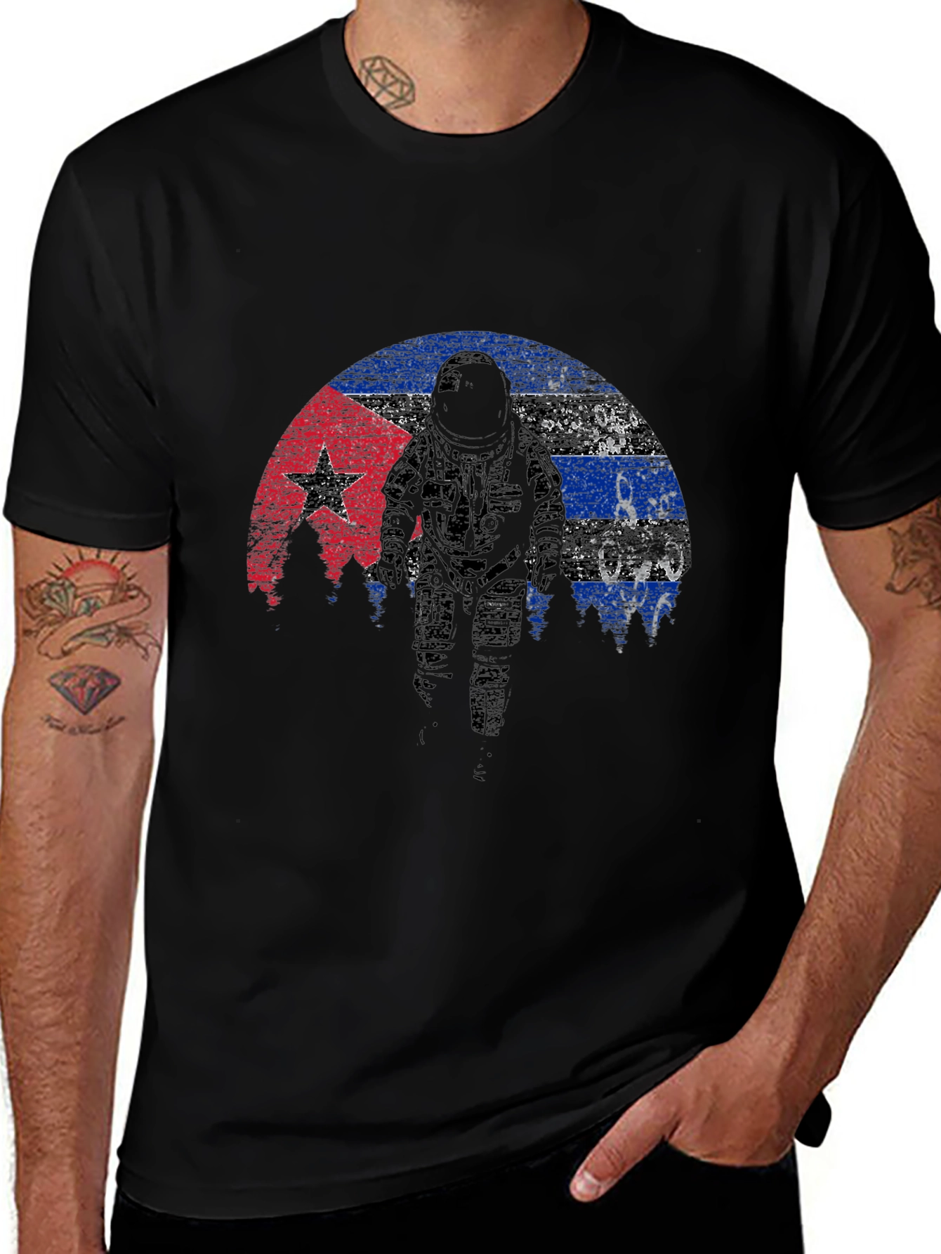 Cuban Astronaut T-Shirt: Space & Culture