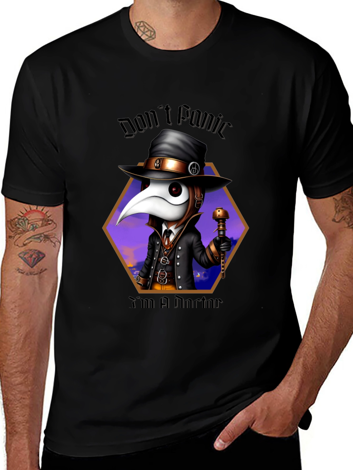 Don't Panic, I'm A Doctor Graphic T-Shirt