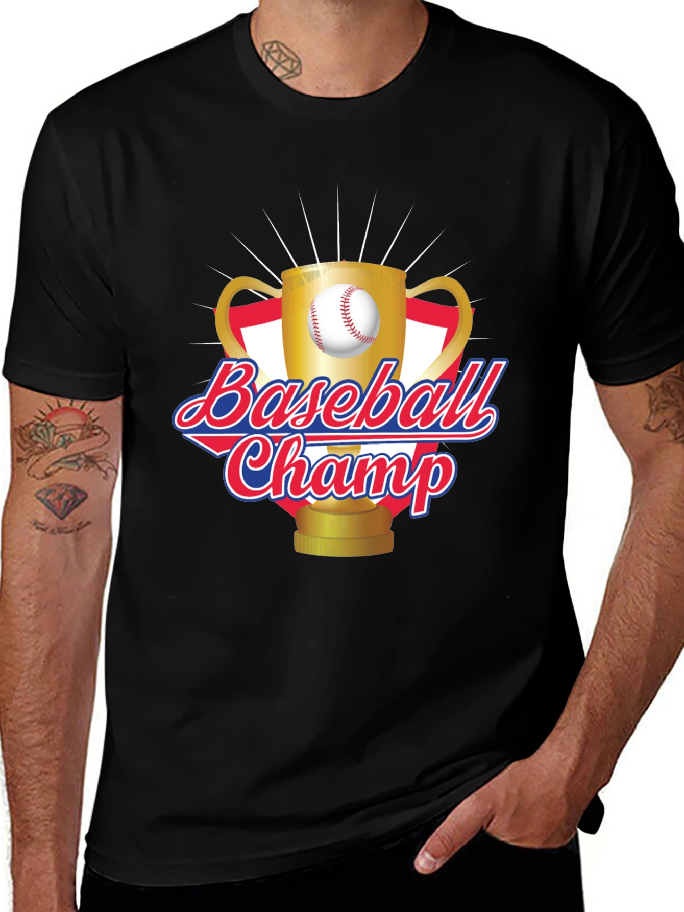 Variant 17 of Baseball Champ Graphic Tee
