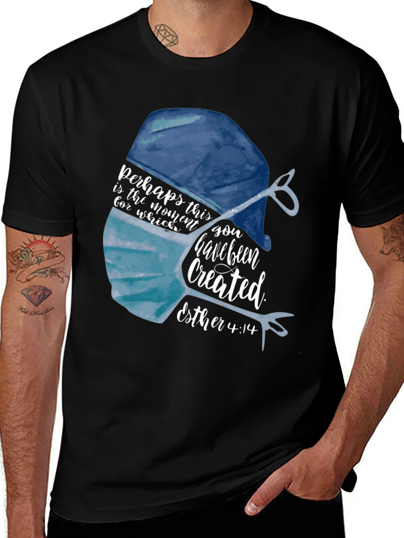 Variant 24 of Nurse Inspirational Mask T-Shirt