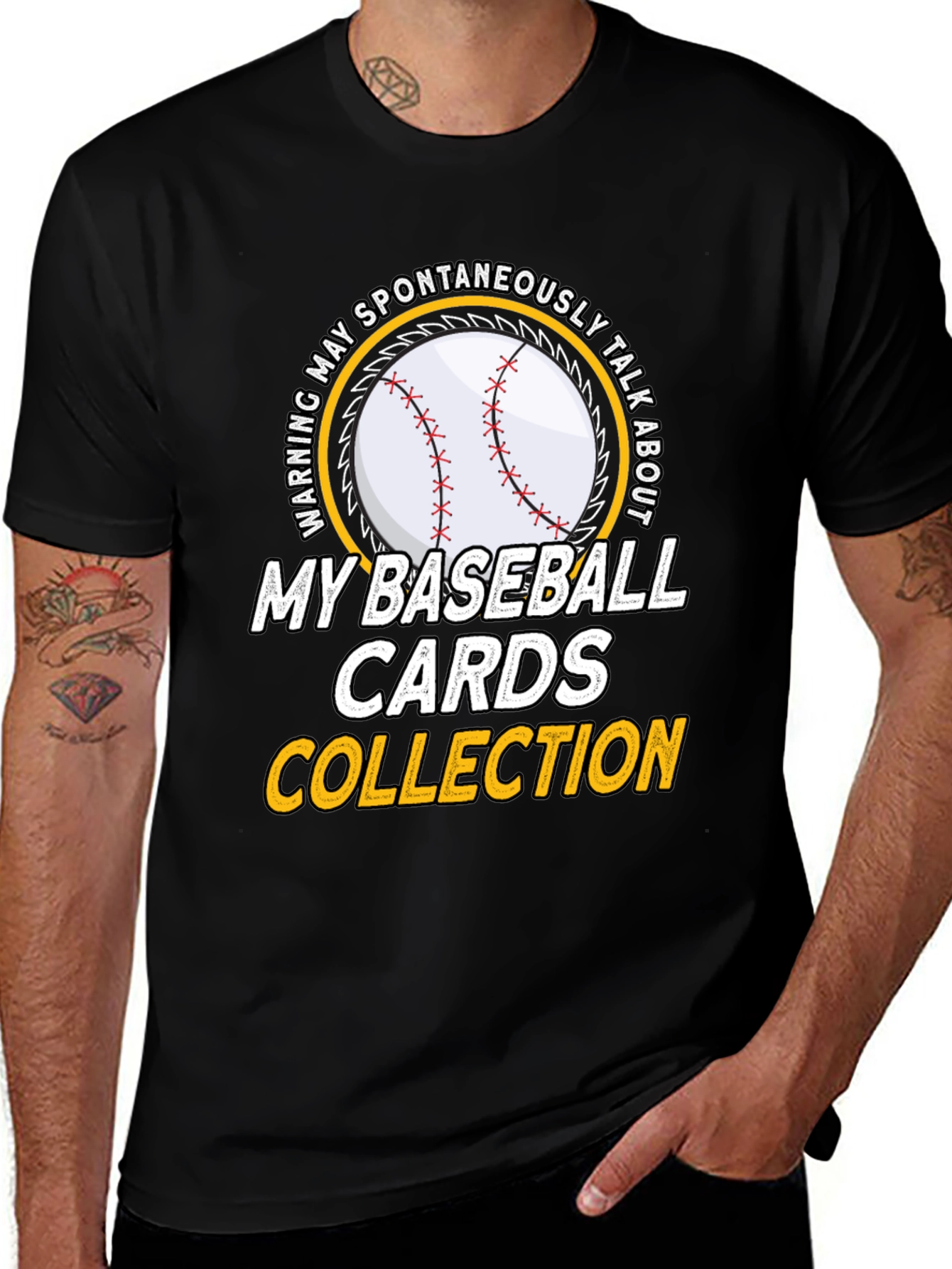 Variant 30 of Baseball Cards Collection T-Shirt