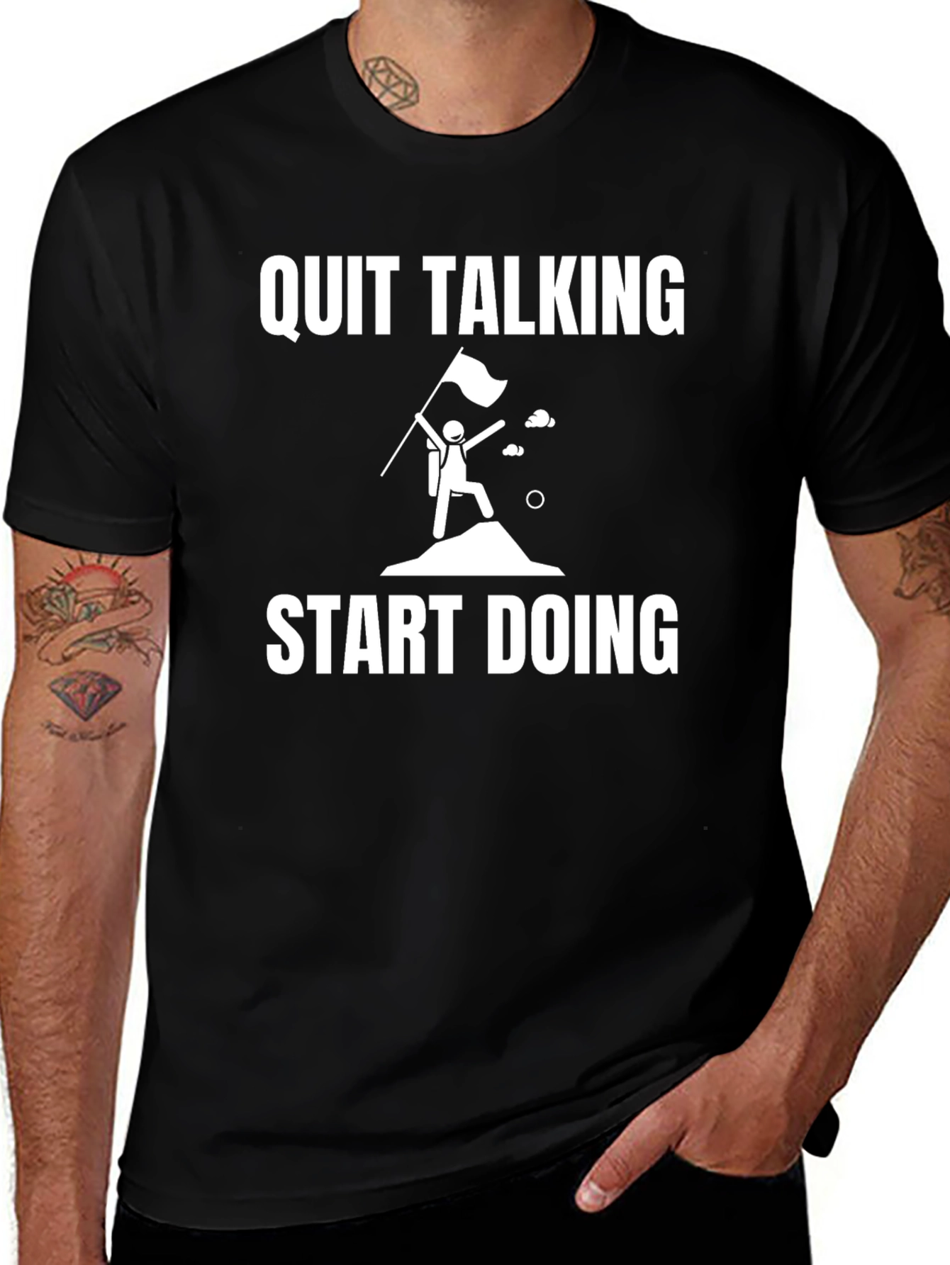 Variant 21 of Quit Talking Start Doing Graphic Tee