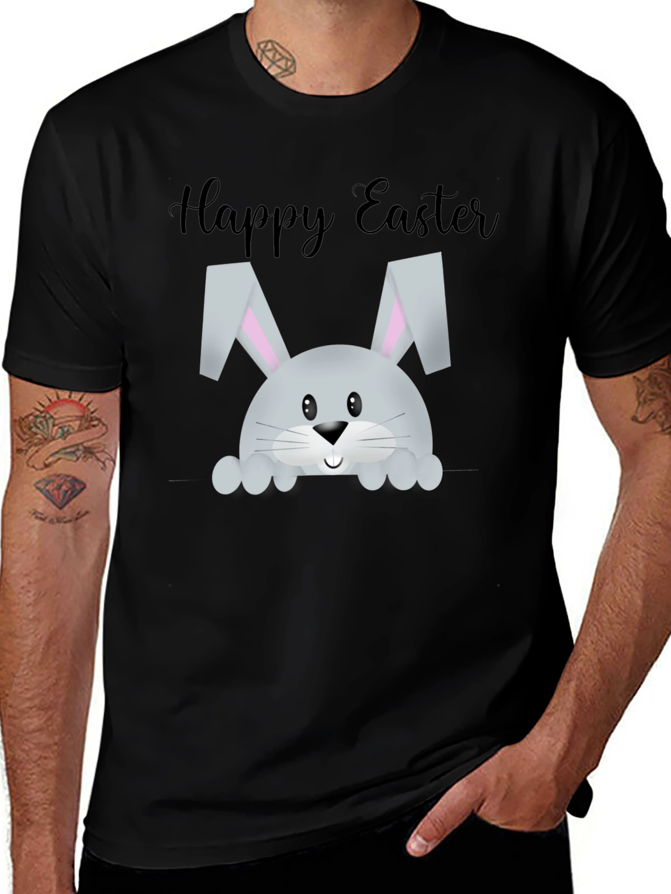 Variant 2 of Happy Easter Bunny T-Shirt