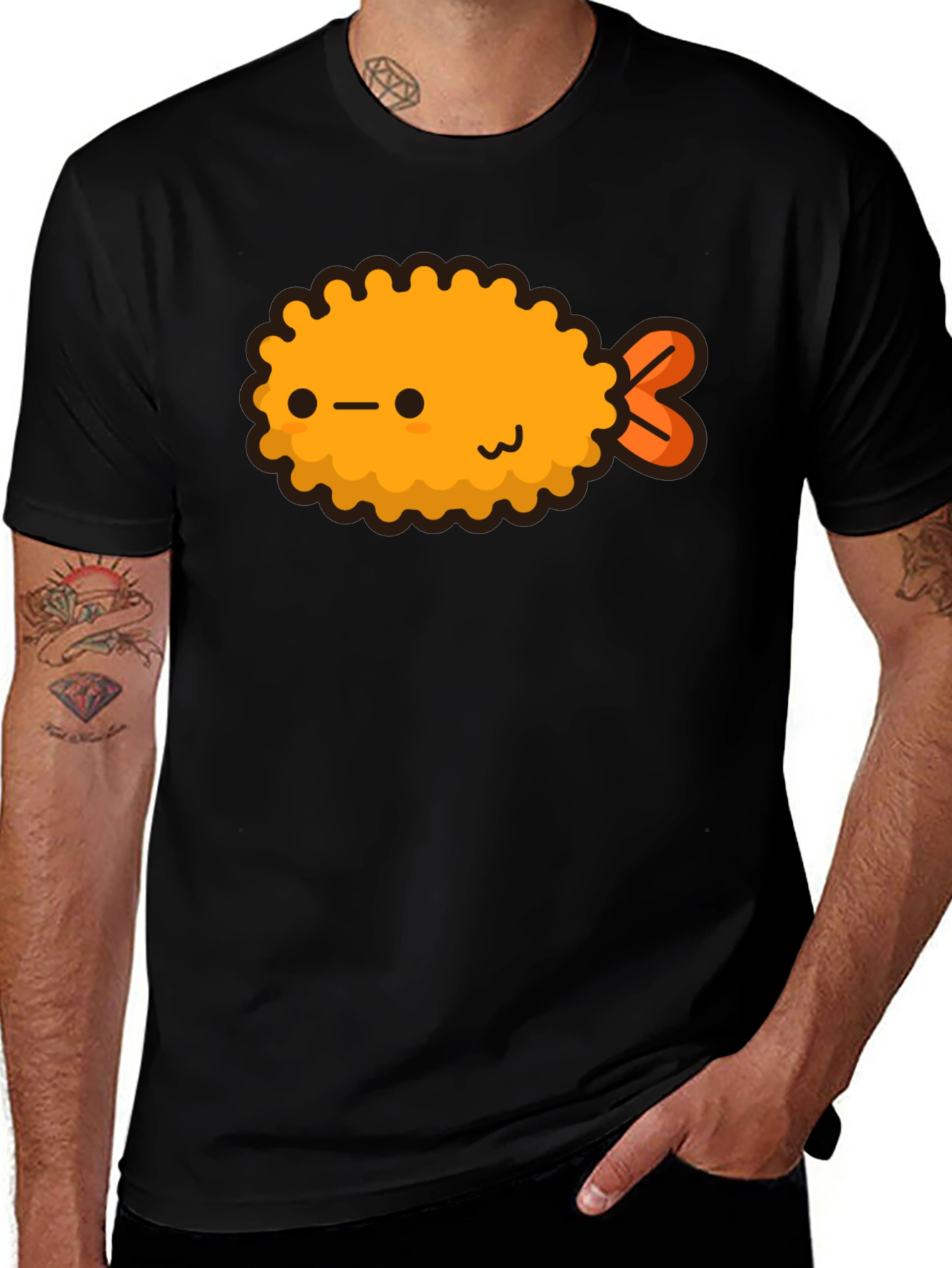 Variant 28 of Cute Fish Tempura T-Shirt