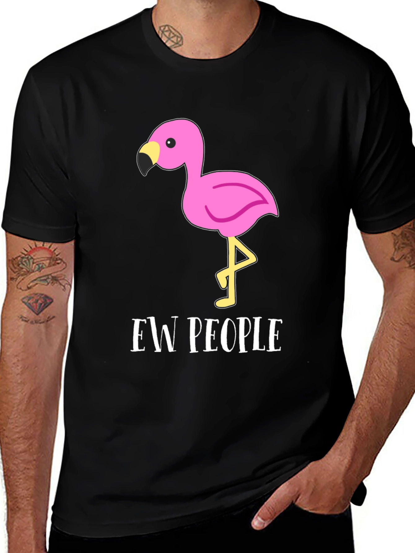 Variant 22 of Ew People Flamingo Graphic T-Shirt