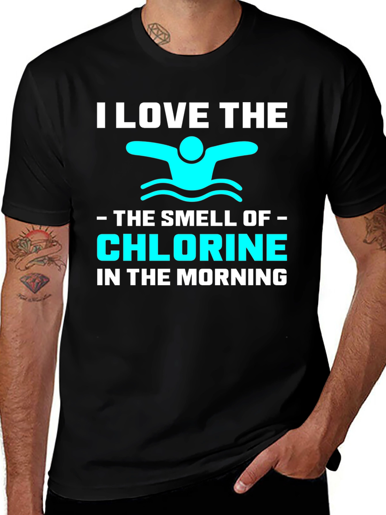 Variant 17 of I Love The Smell of Chlorine T-Shirt
